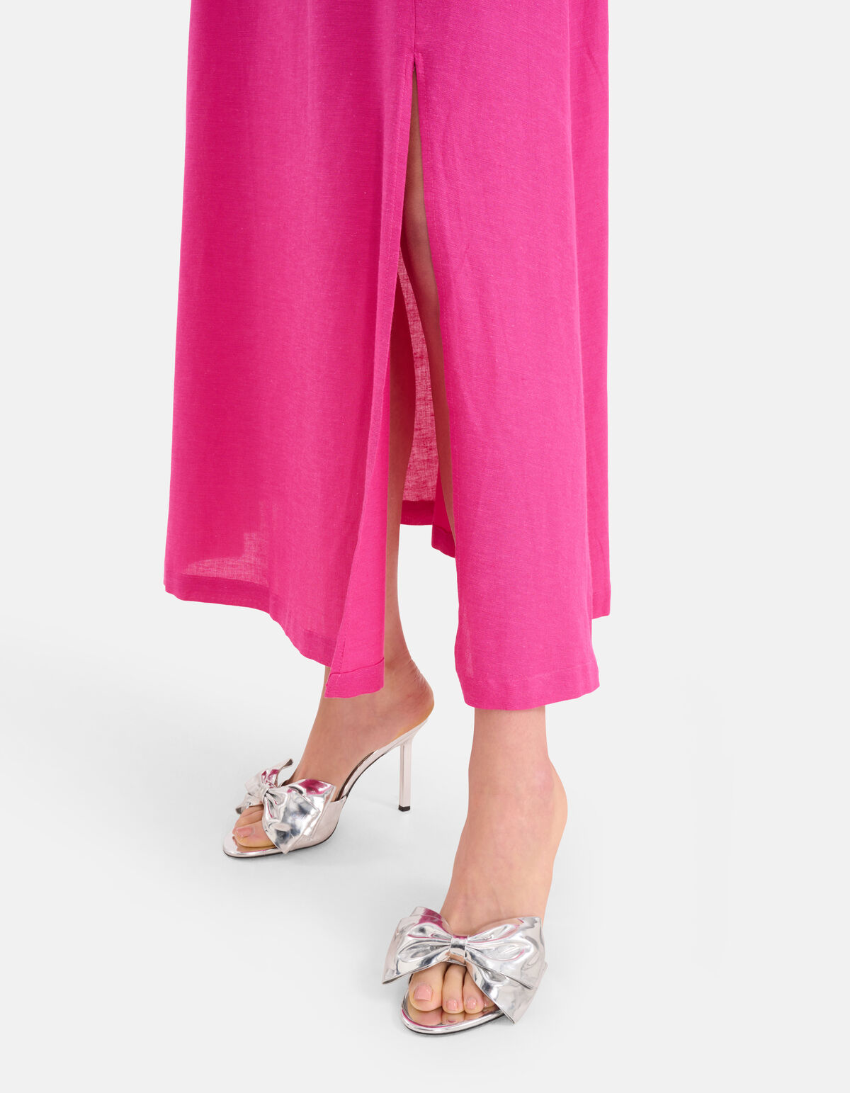 Linnen Maxi Rok Roze SHOEBY WOMEN