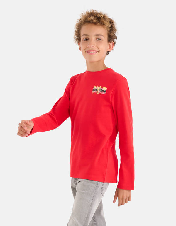 Artwork Longsleeve Rood SHOEBY BOYS