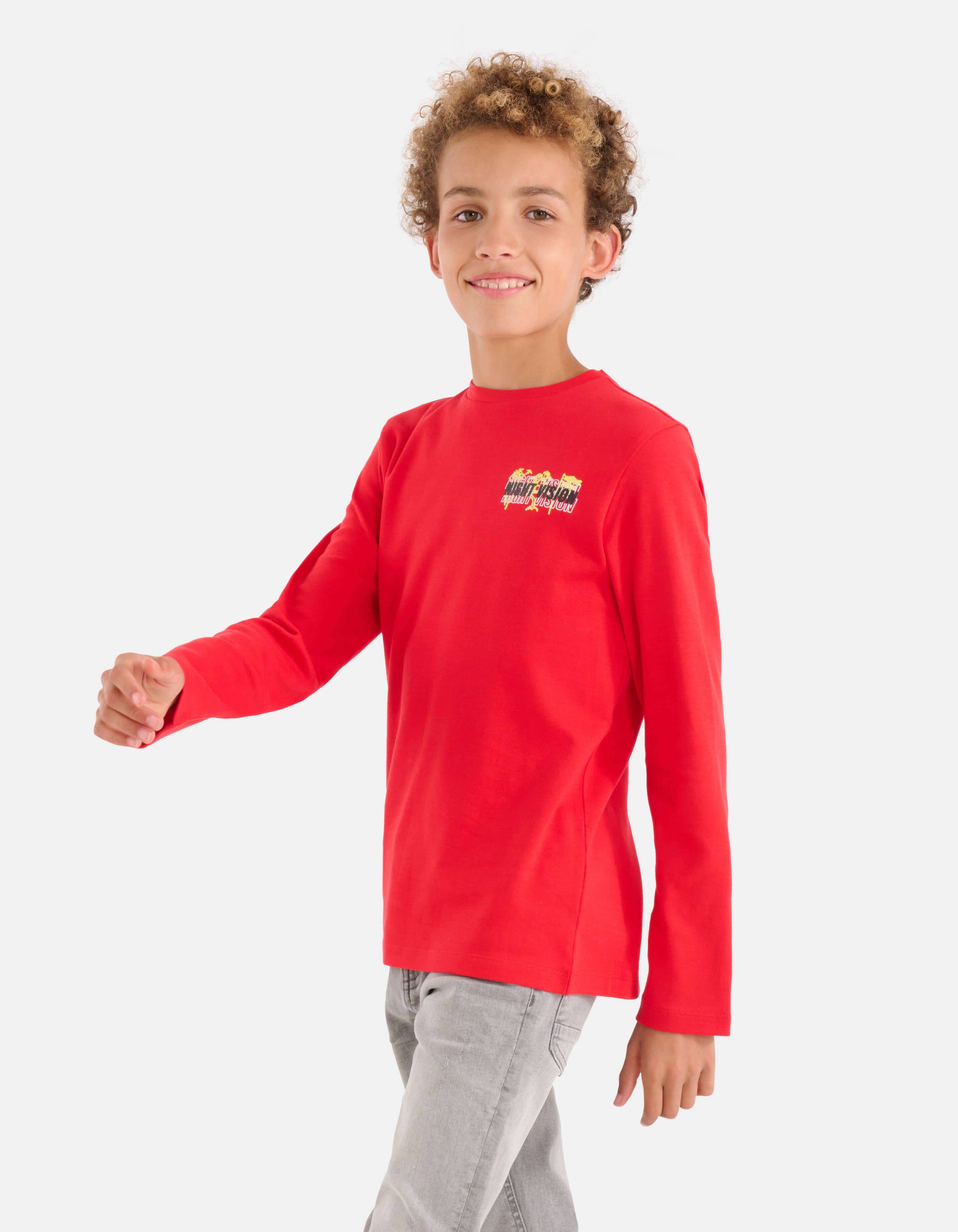 Artwork Longsleeve Rood SHOEBY BOYS
