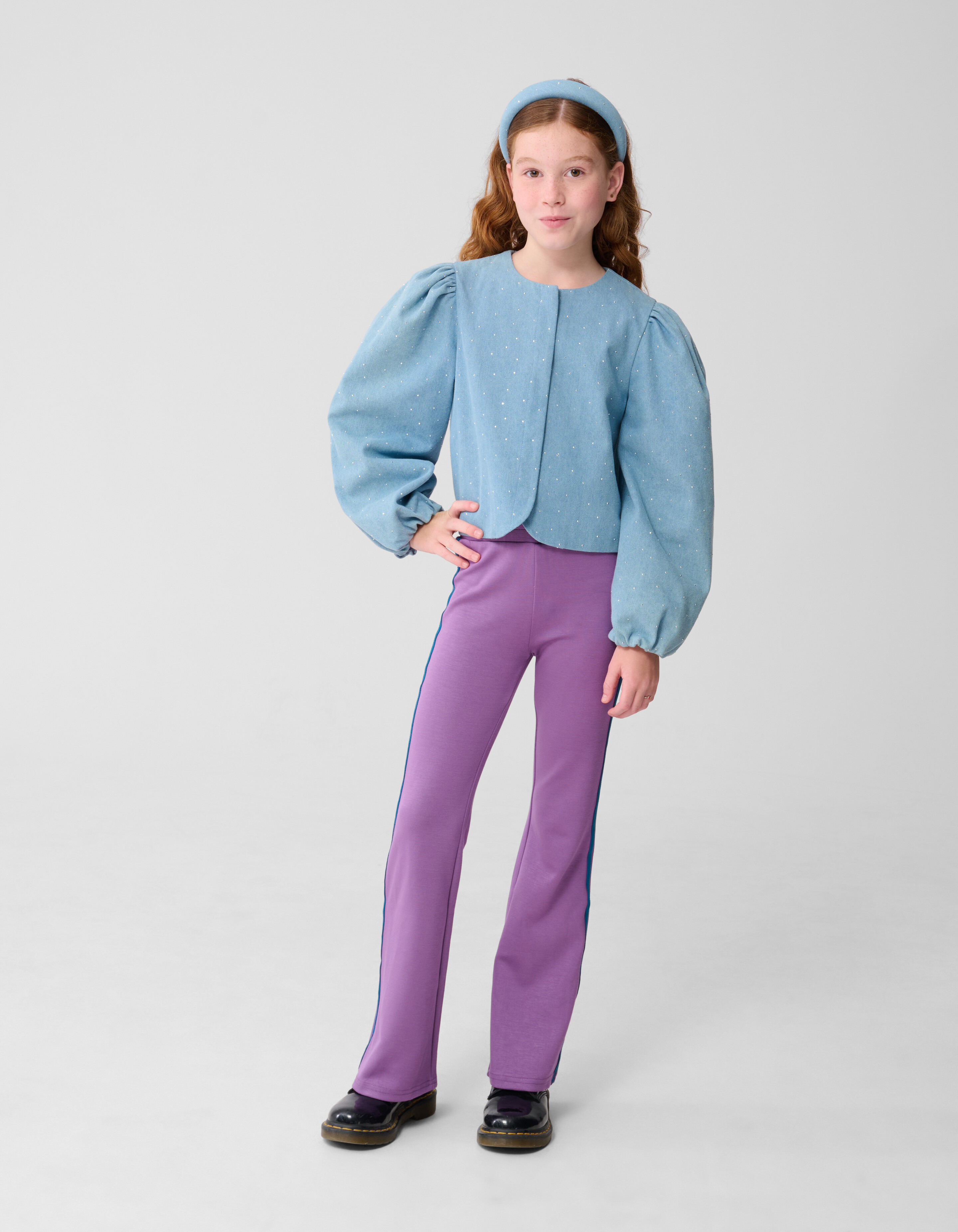 Strass Blazer Blauw SHOEBY GIRLS