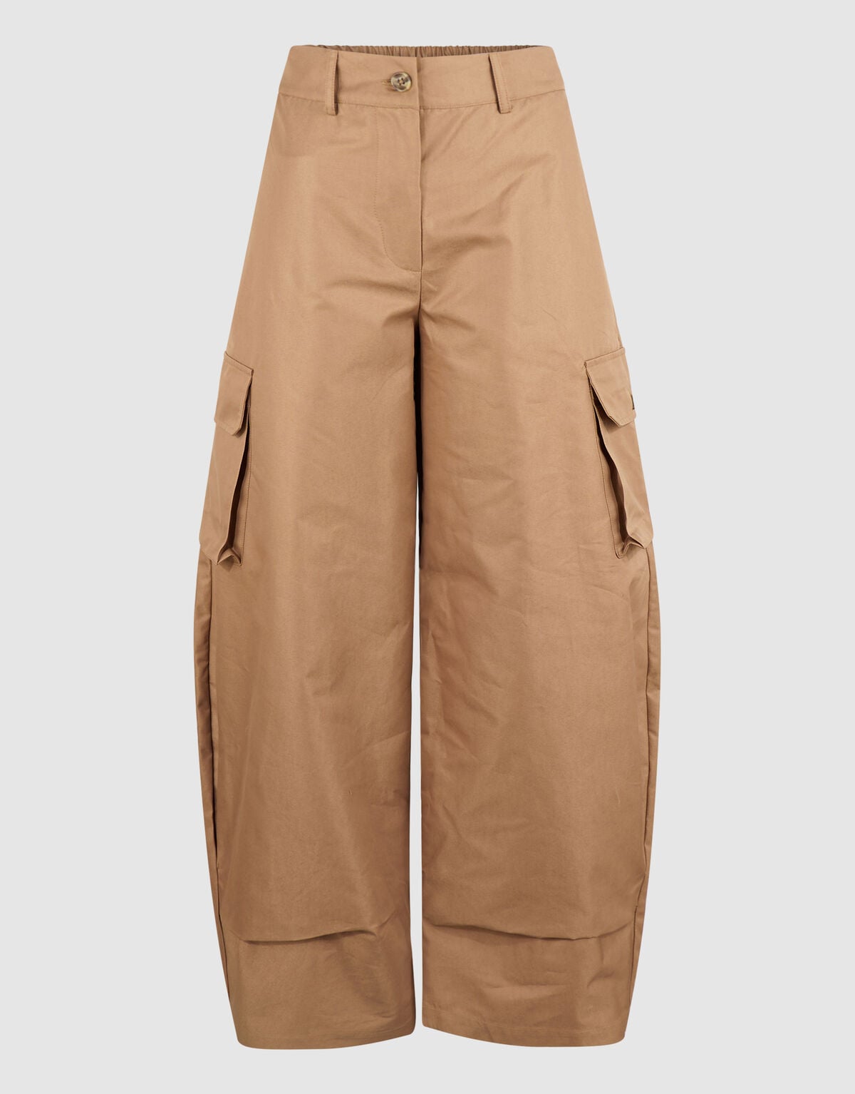 Cargo Barrel Fit Broek Zand SHOEBY WOMEN