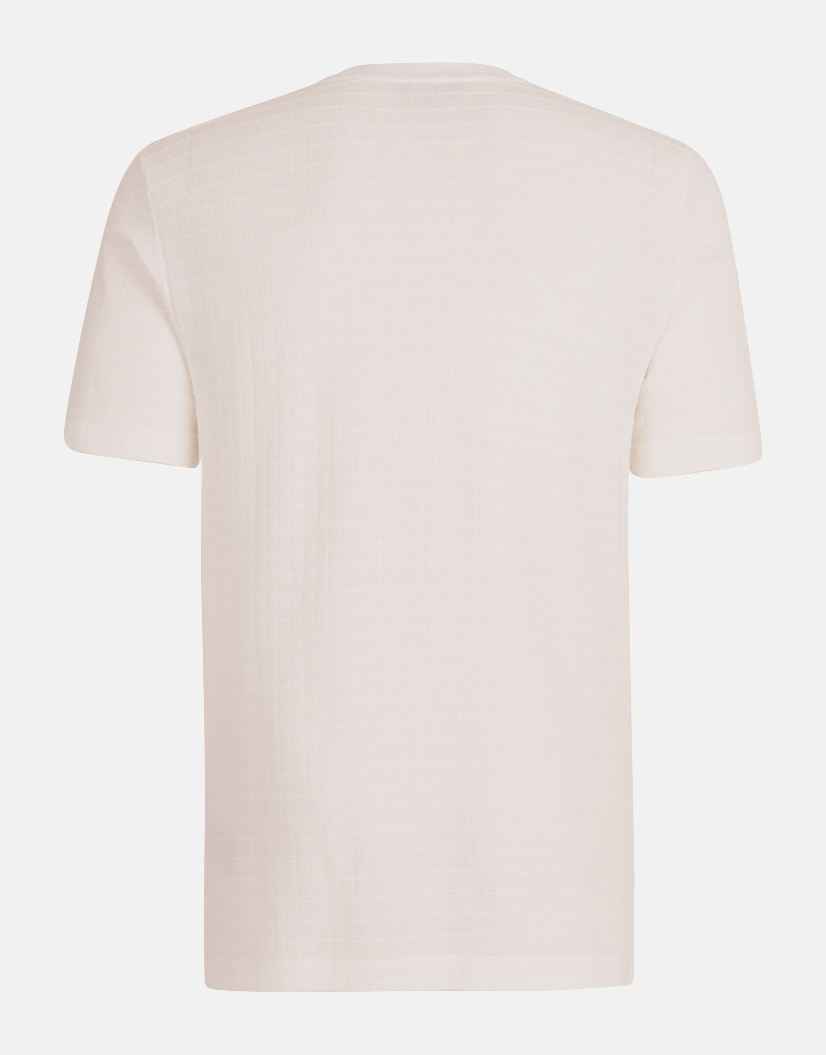 Structuur T-shirt Wit SHOEBY MEN