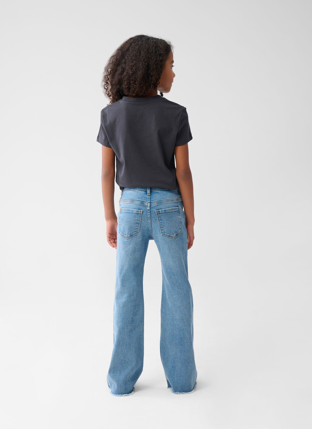 Artwork T-shirt Donkergrijs SHOEBY GIRLS