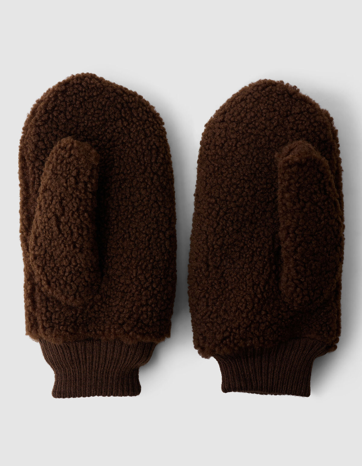 Teddy Wanten Donkerbruin SHOEBY ACCESSOIRES