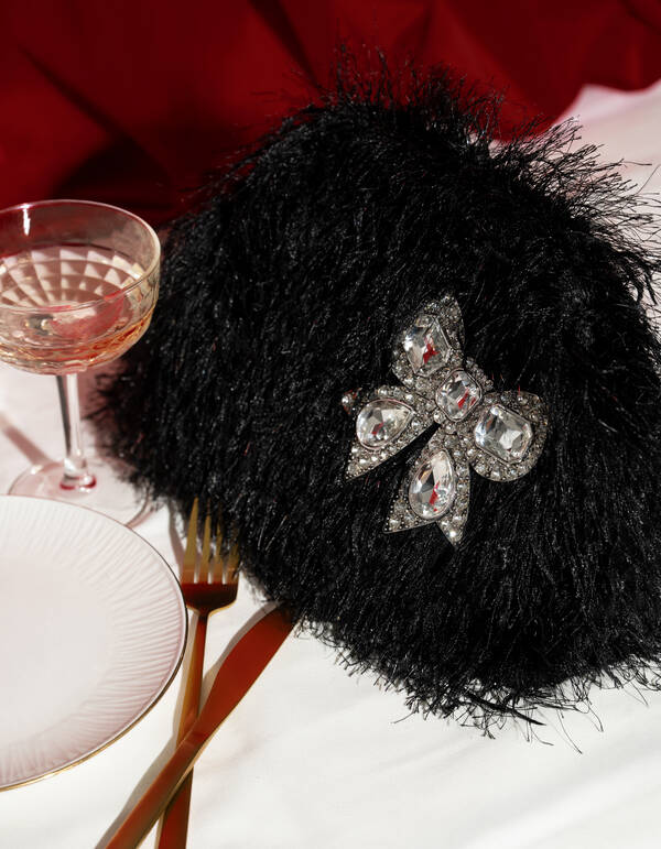 Strik Broche Zilver By Fred SHOEBY ACCESSOIRES