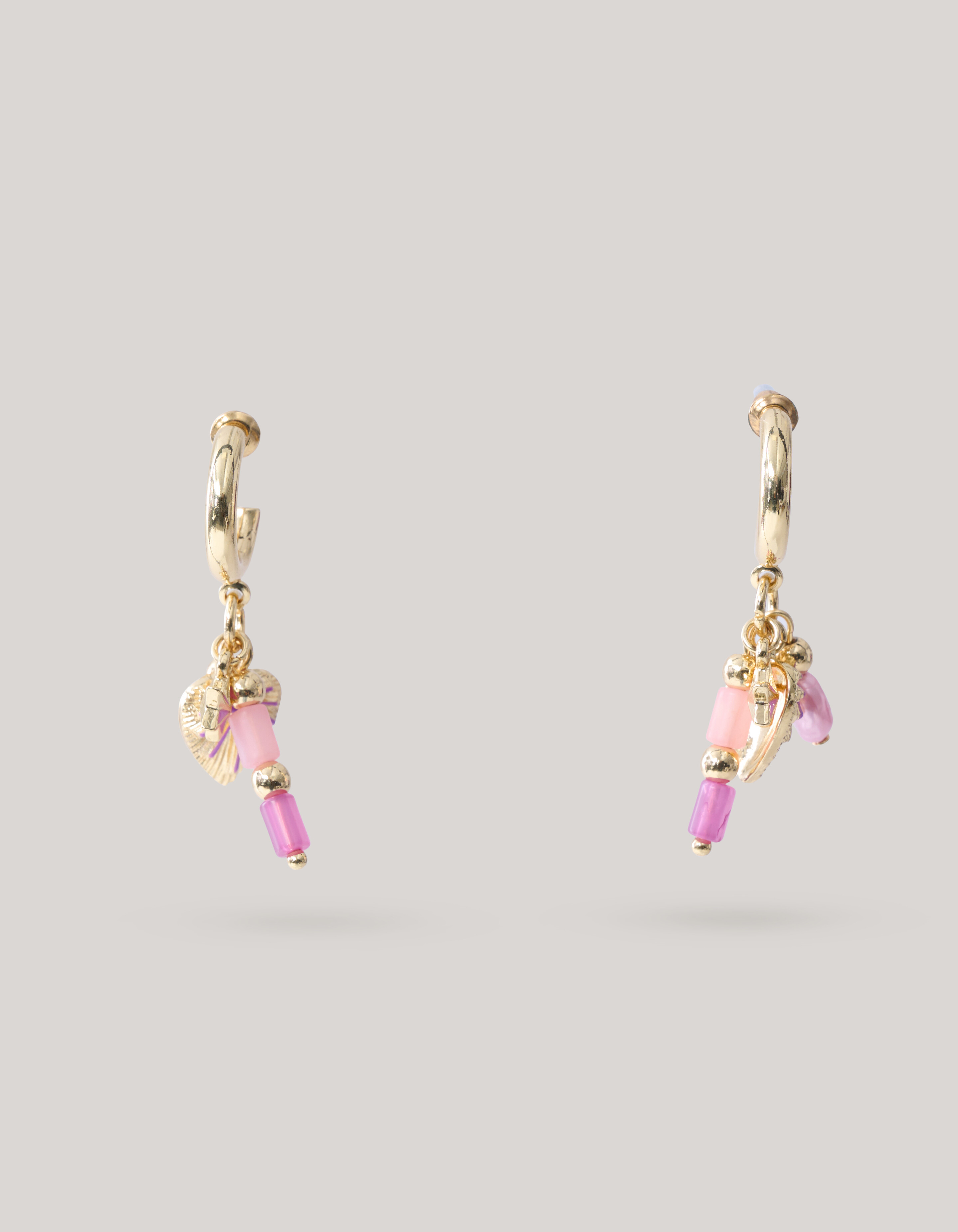 Charm Hoop Oorbellen Goud SHOEBY ACCESSOIRES