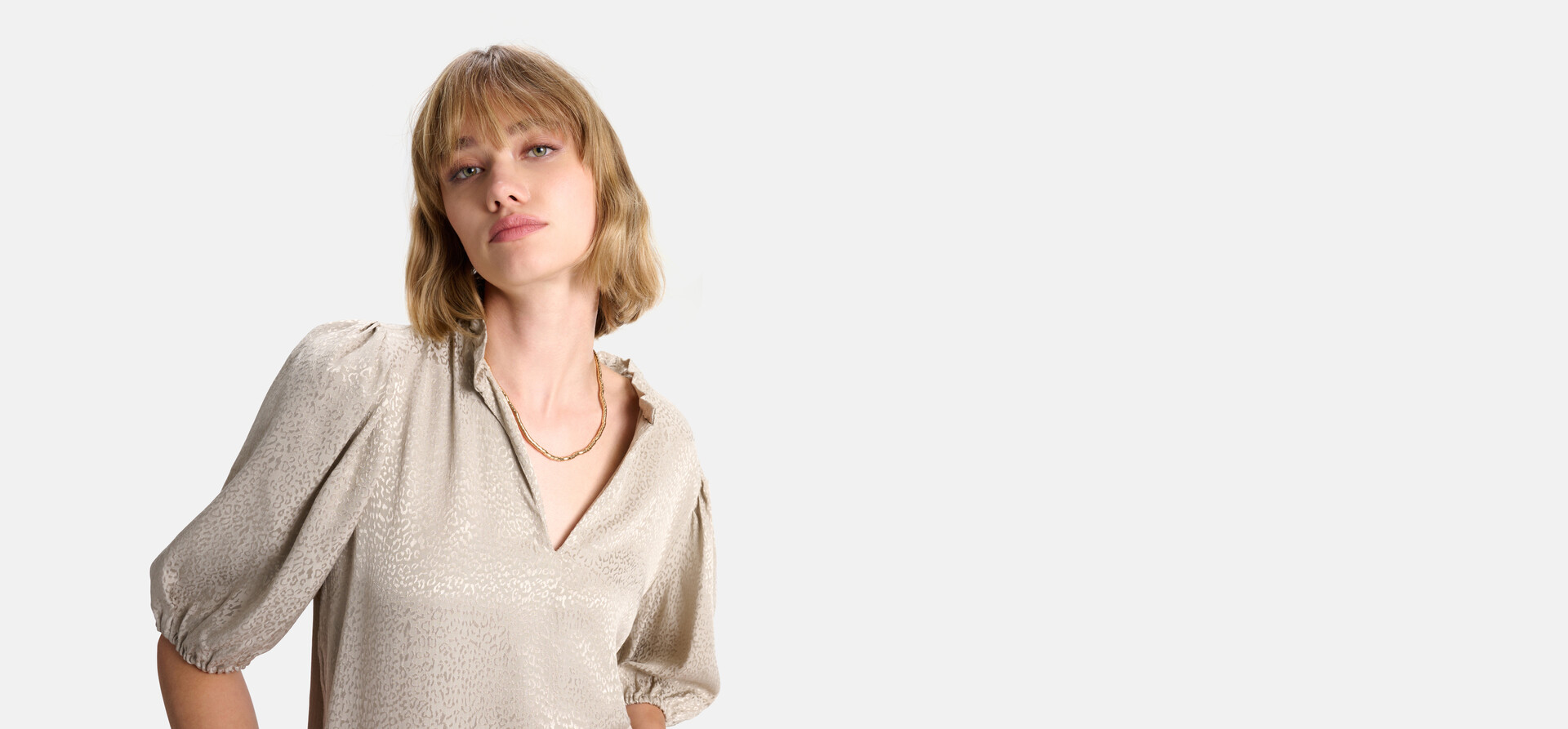 Hammered Ketting SHOEBY ACCESSOIRES