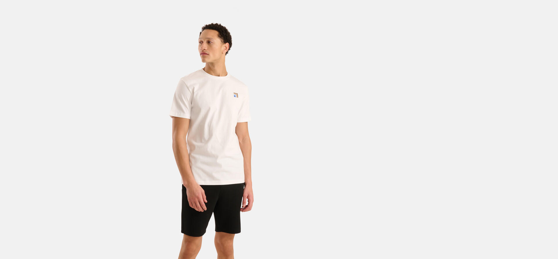 Artwork T-shirt Wit SHOEBY MEN