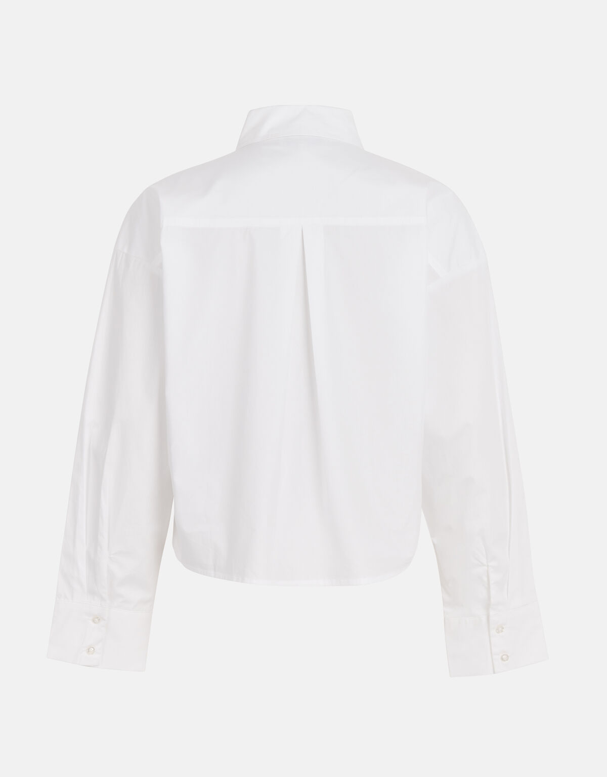 Cropped Blouse Wit SHOEBY WOMEN