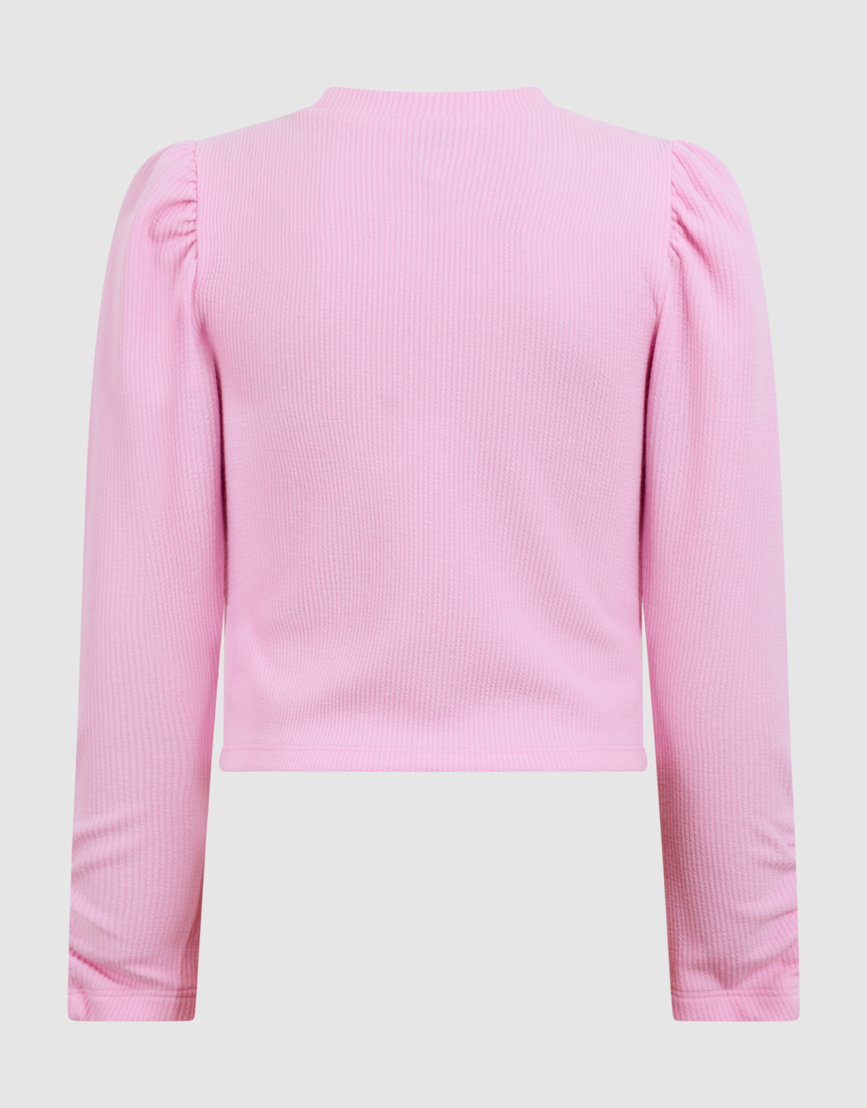 Zachte Pofmouwen Longsleeve Top Roze SHOEBY GIRLS