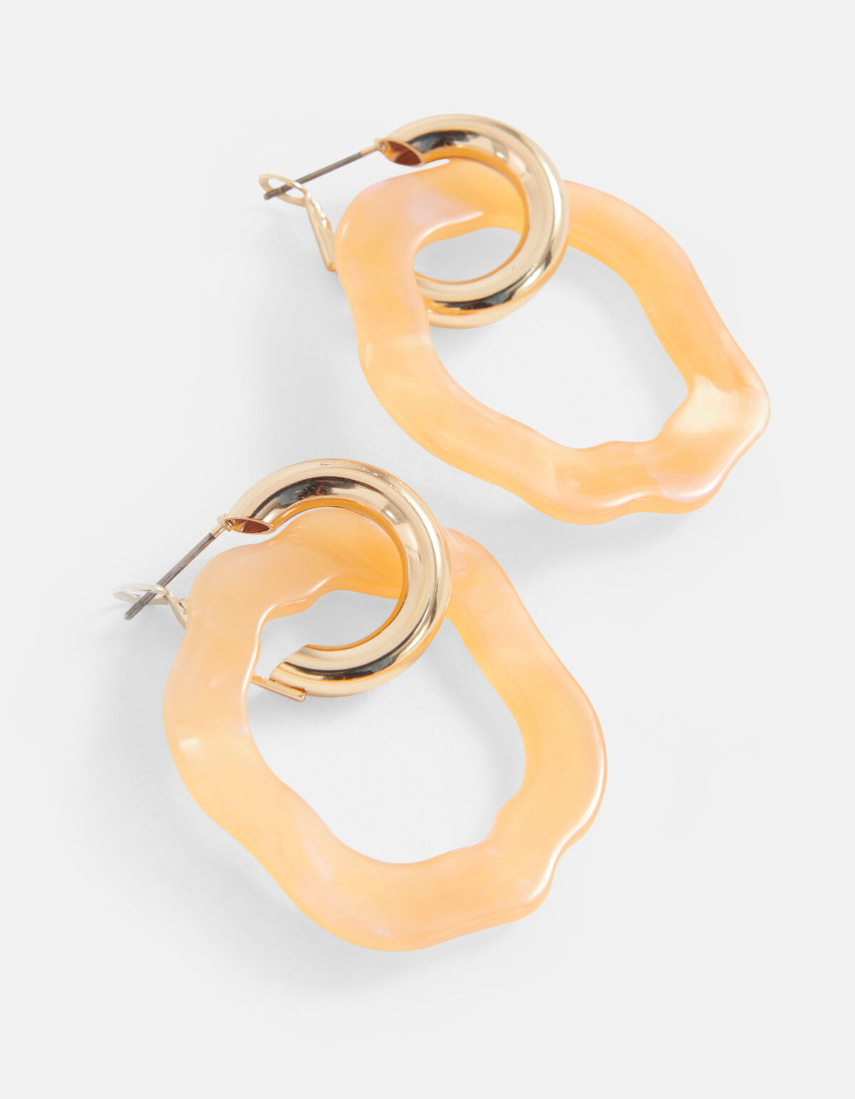 Bloemen Oorbellen Oranje SHOEBY ACCESSOIRES