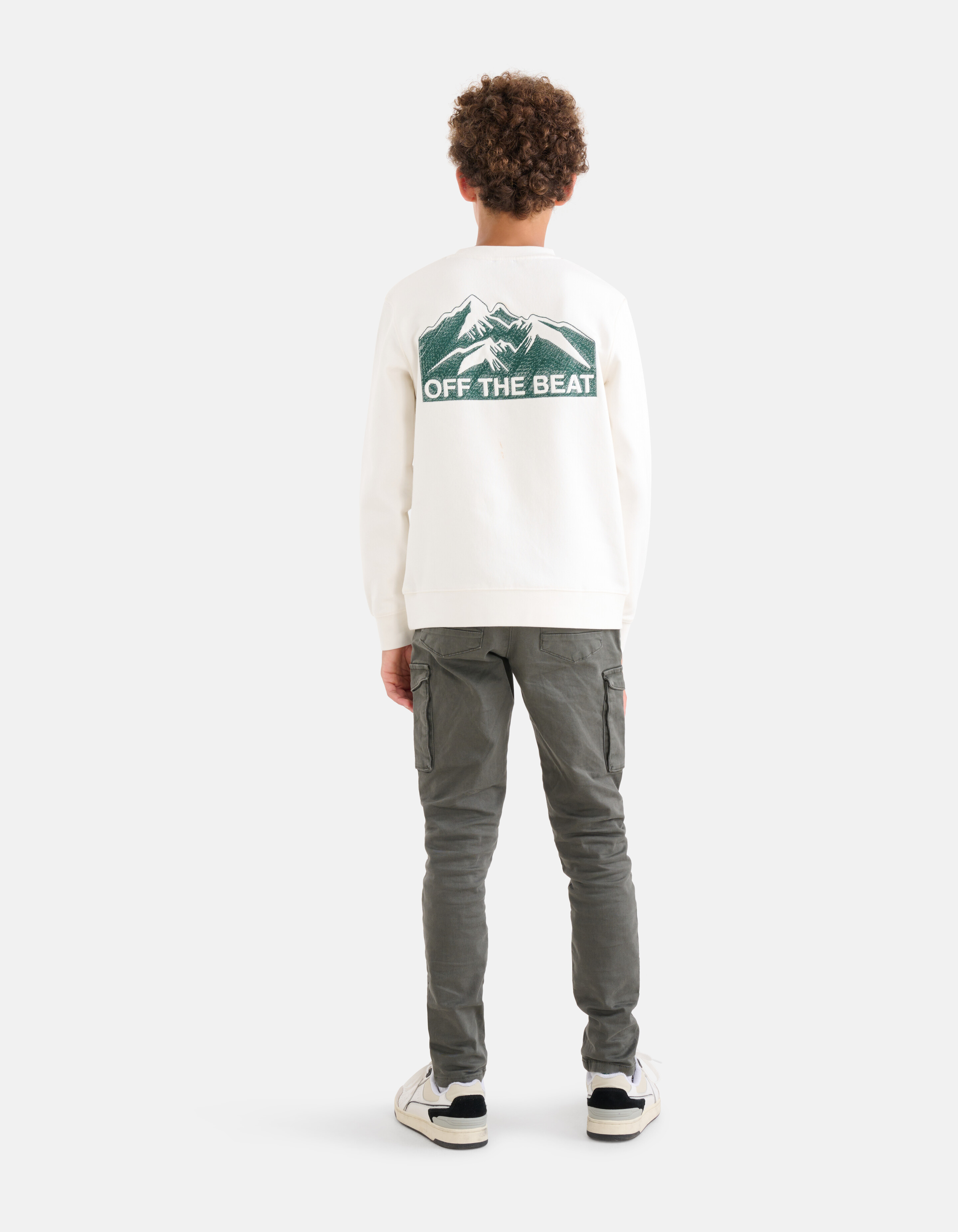 Embroidery Sweater Gebroken Wit SHOEBY BOYS