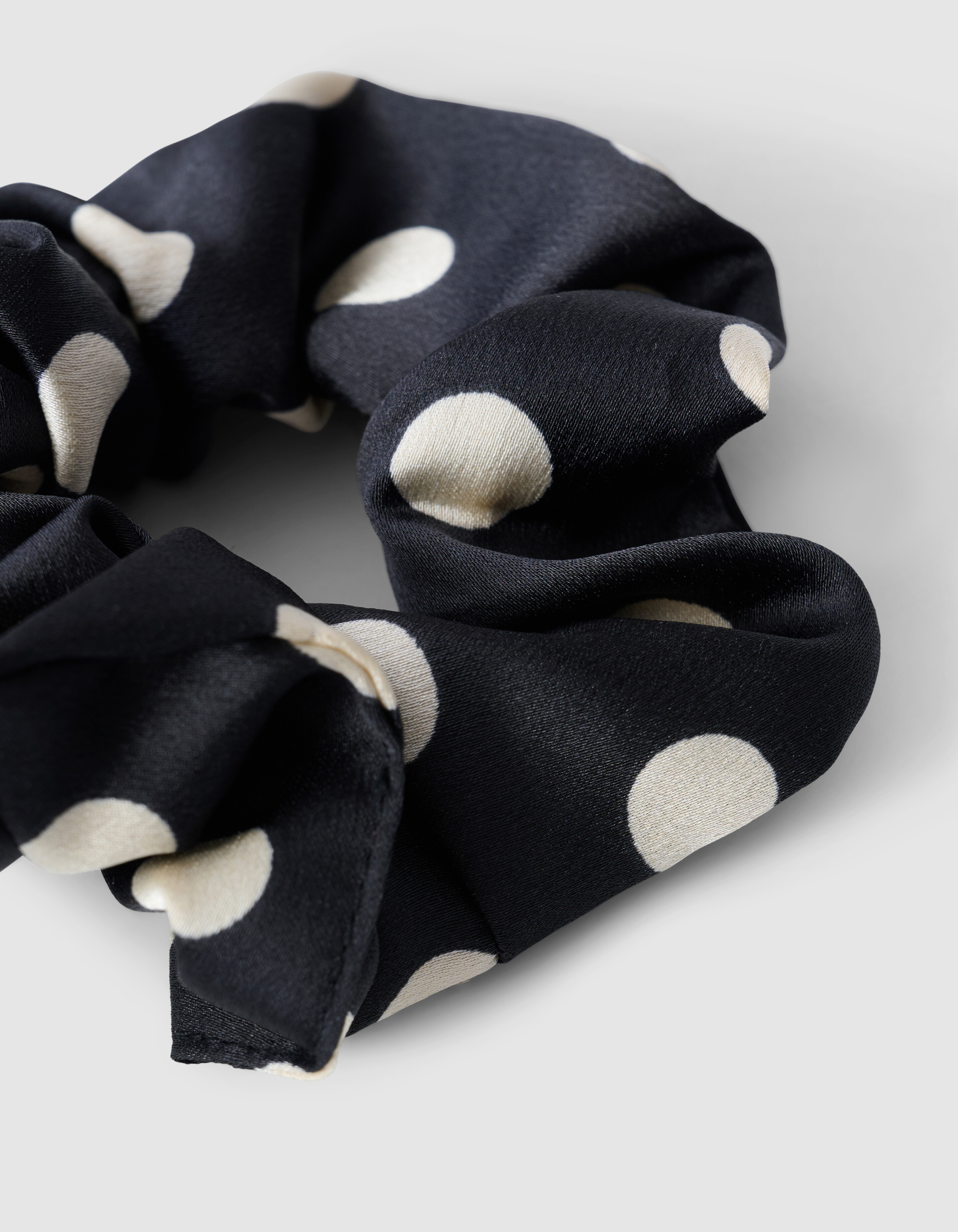 Stip Scrunchie Zwart SHOEBY ACCESSOIRES