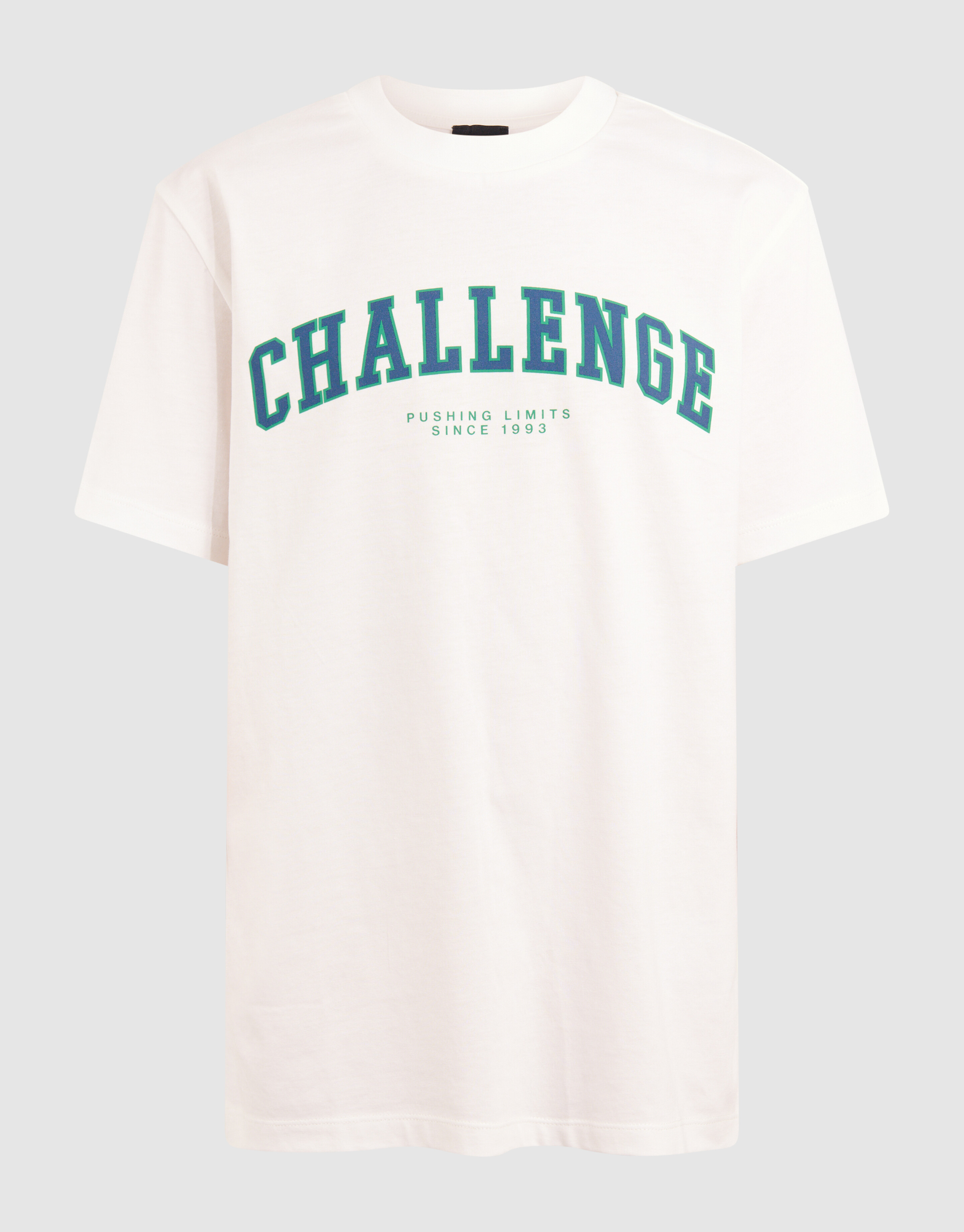 Challenge Artwork T-shirt Wit SHOEBY BOYS