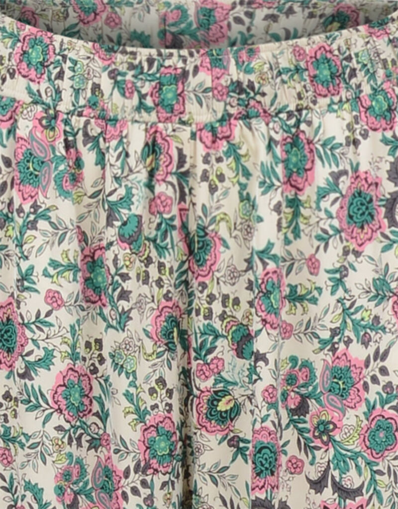 Printed Wide Leg Pants