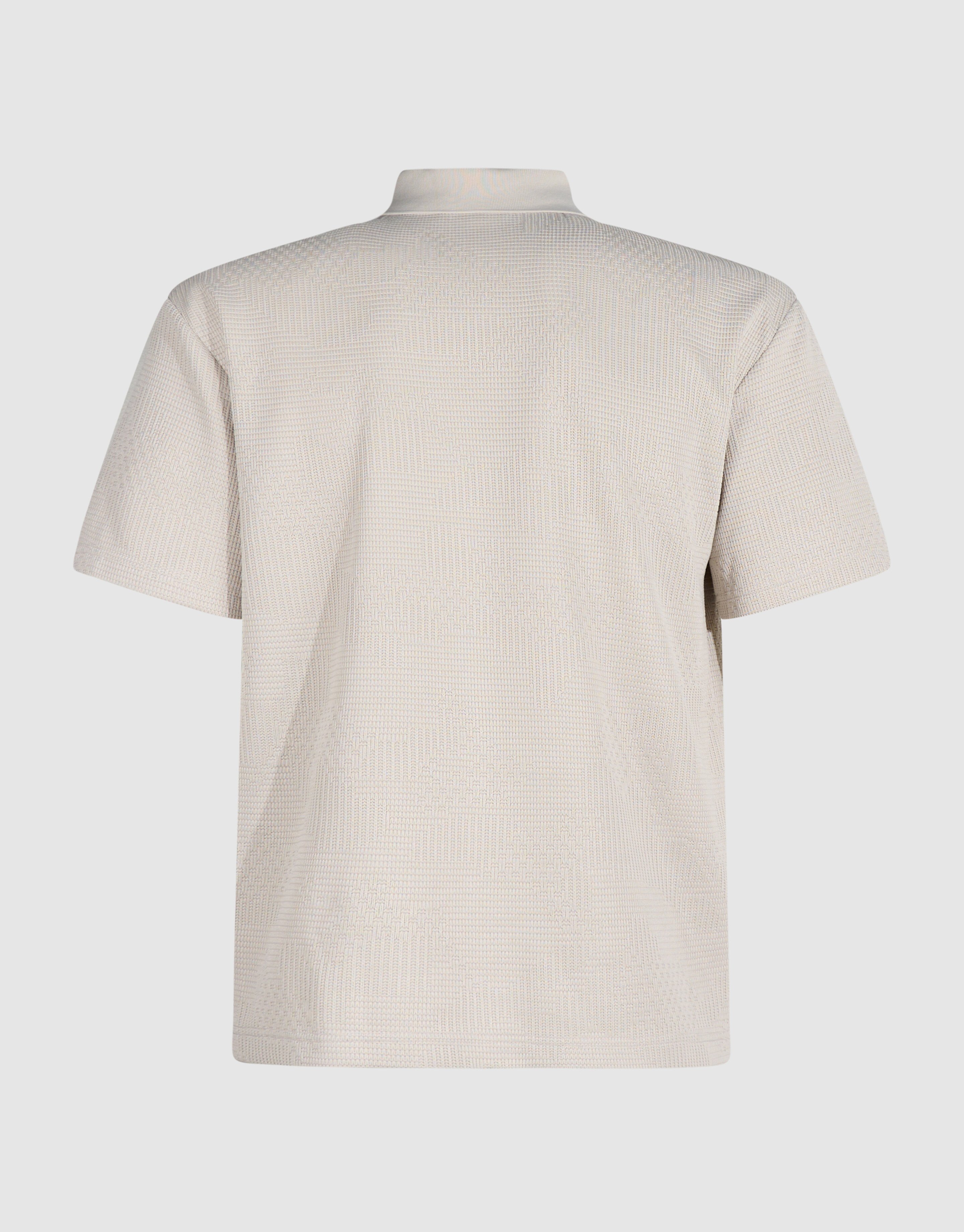 Structuur Zipper Polo Zand SHOEBY MEN