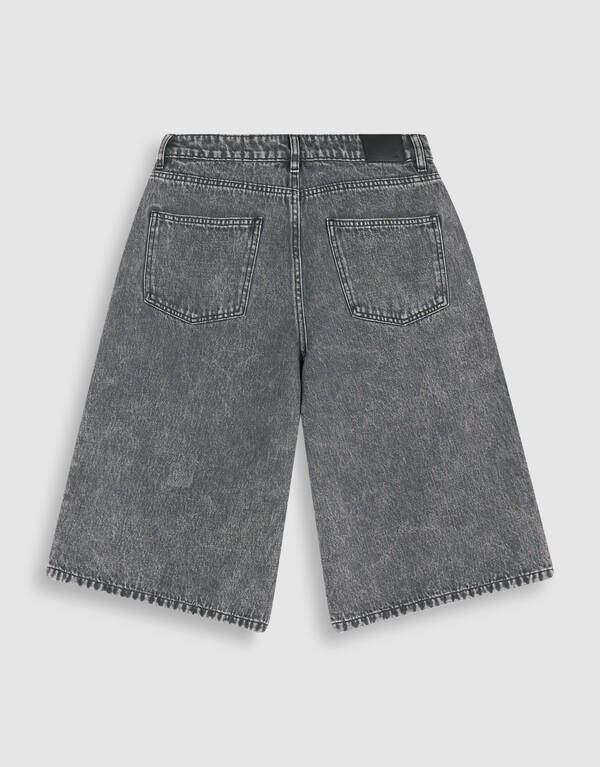 Studded Denim Jort Grijs SHOEBY WOMEN