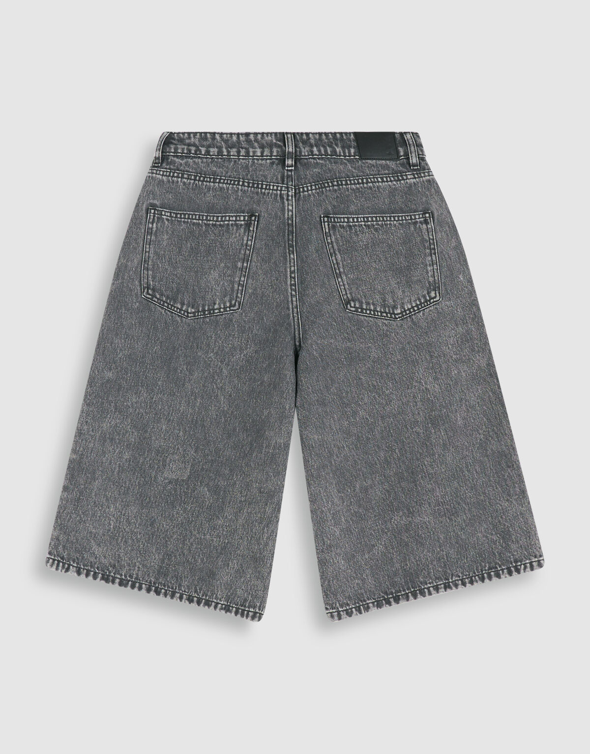 Studded Denim Jort Grijs SHOEBY WOMEN