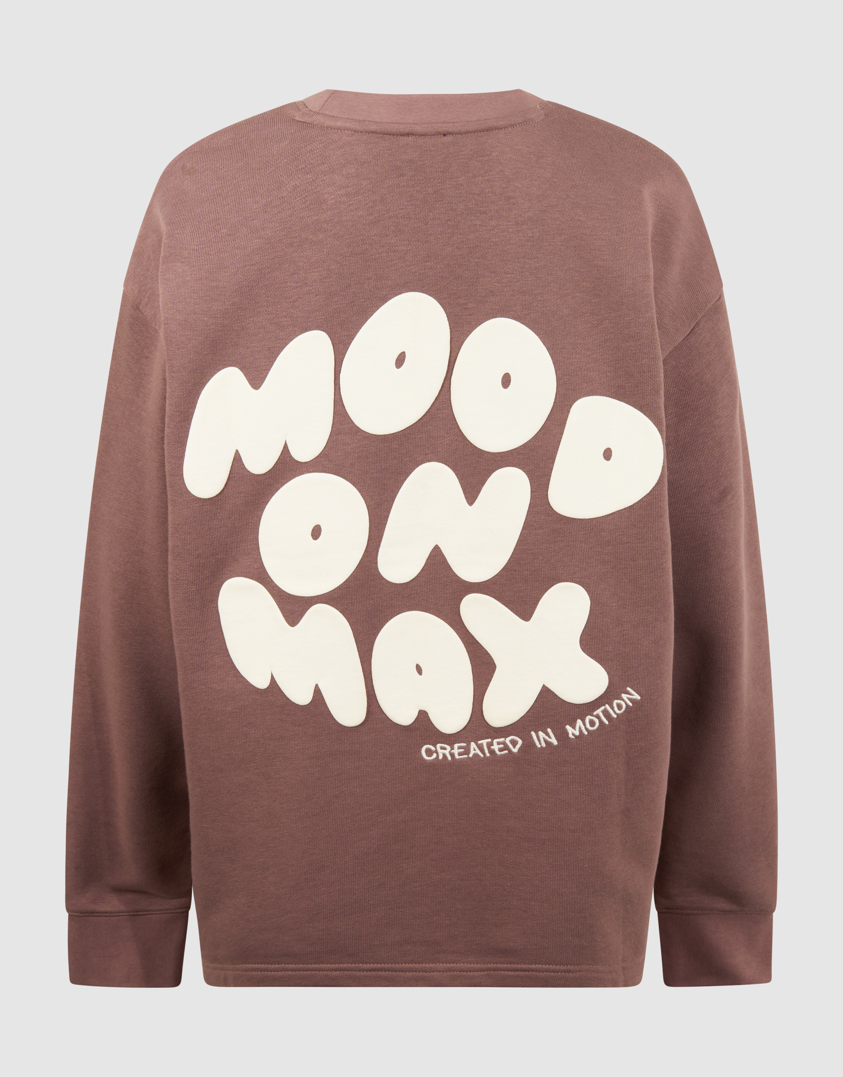 Mood Artwork Sweater Bruin SHOEBY BOYS