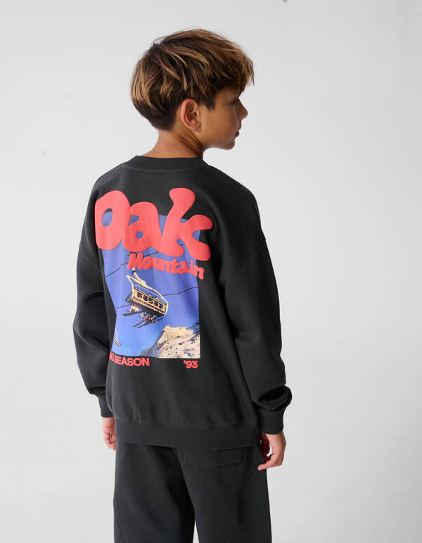 Oak Sweater Donkergrijs SHOEBY BOYS