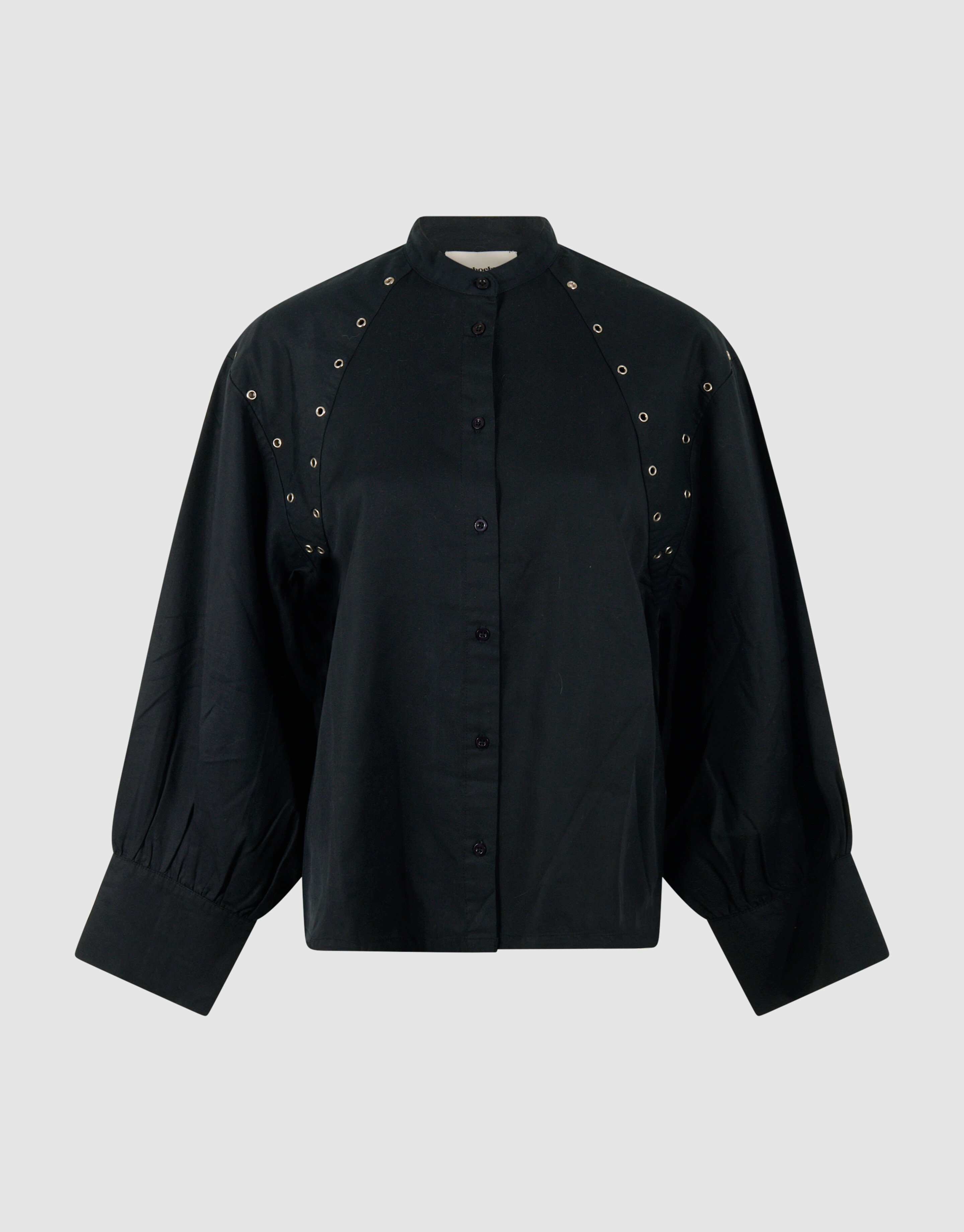 Eyelet Blouse Zwart SHOEBY WOMEN