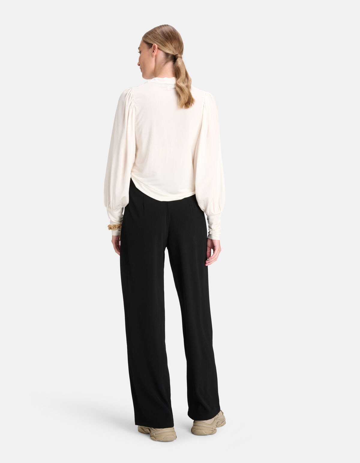 Waterval Top Gebroken Wit By Mieke SHOEBY WOMEN