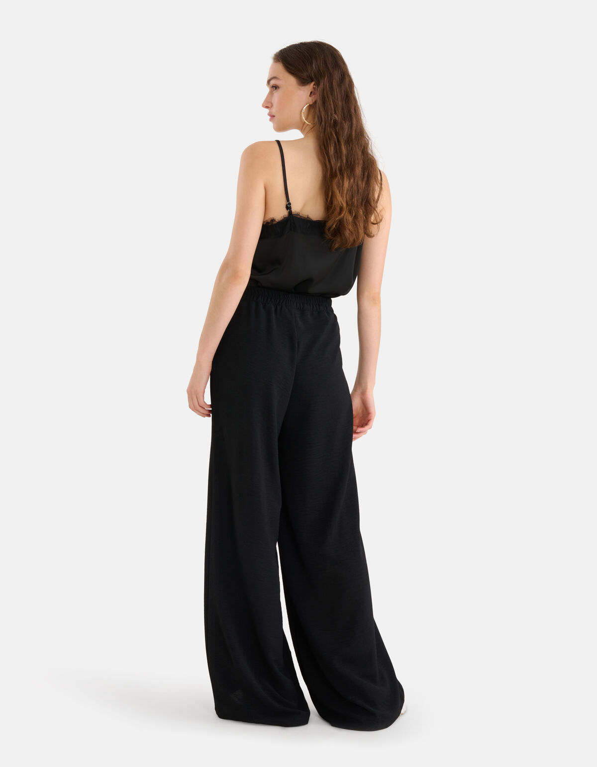 Loose Fit Broek Zwart SHOEBY WOMEN