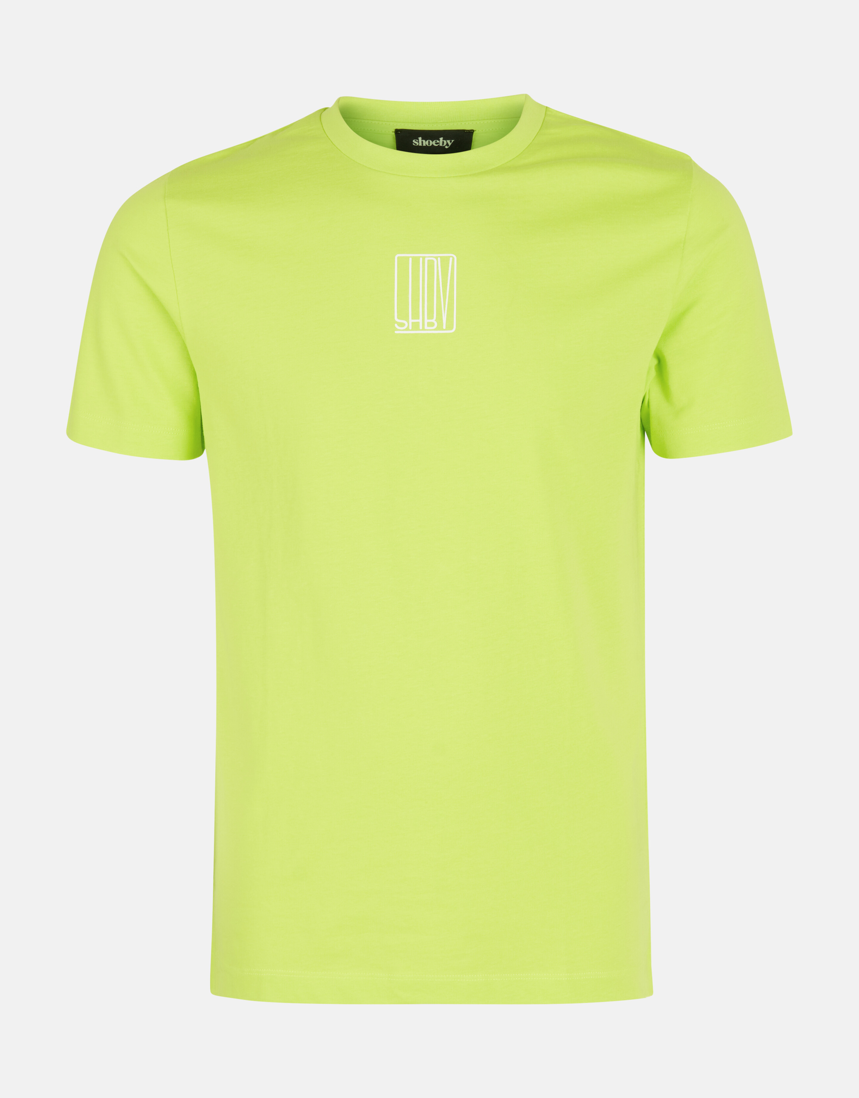 Tekst T-shirt Groen SHOEBY MEN