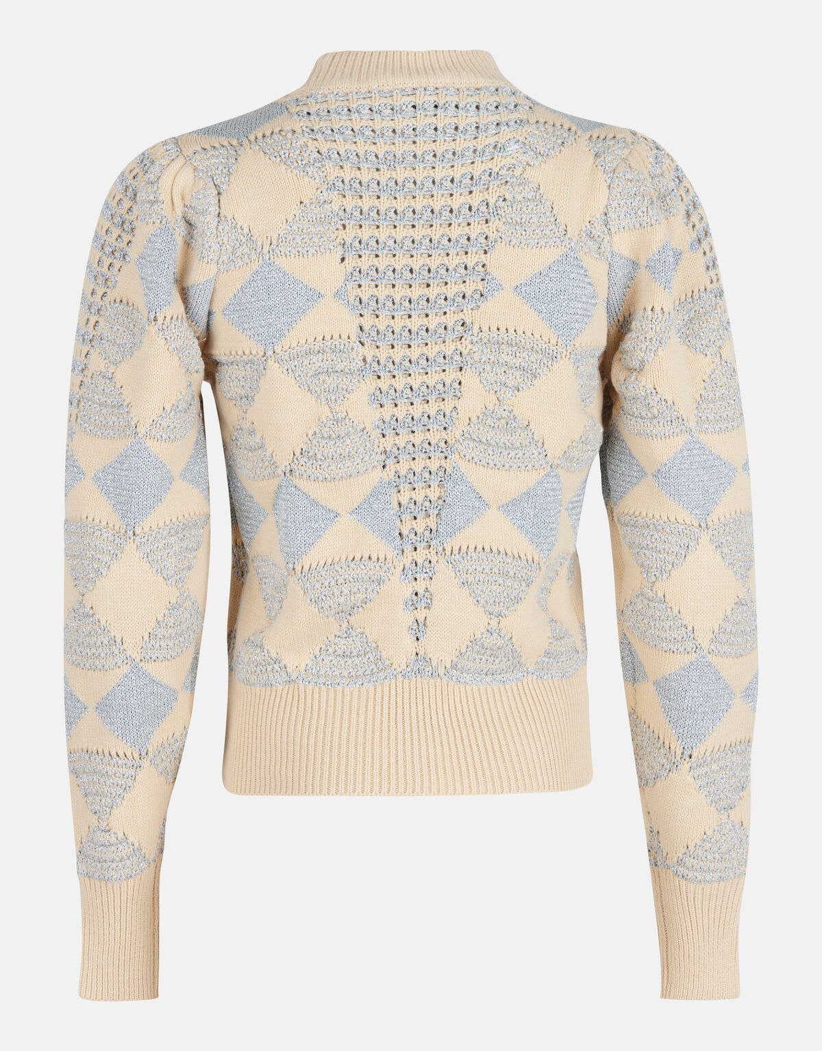 Lurex Glitter Trui Zilver SHOEBY WOMEN