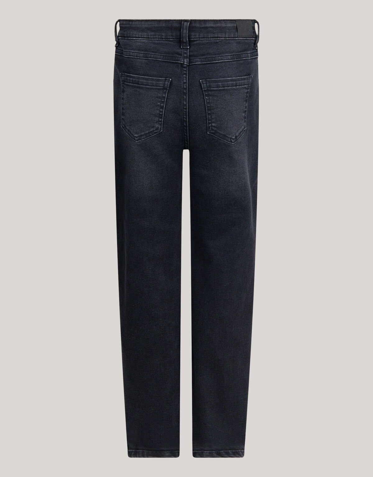 Straight Fit Heart Jeans Donkergrijs SHOEBY GIRLS