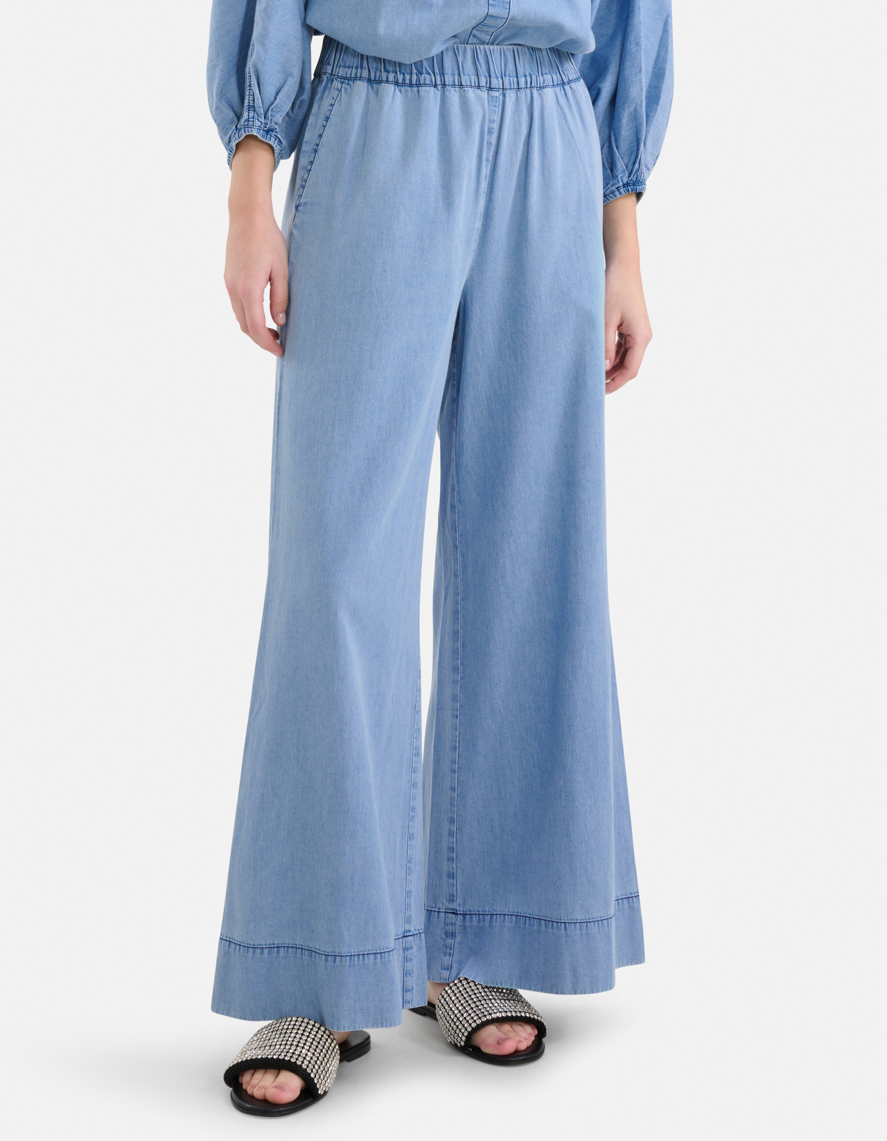 Palazzo Broek Blauw By Mieke SHOEBY WOMEN