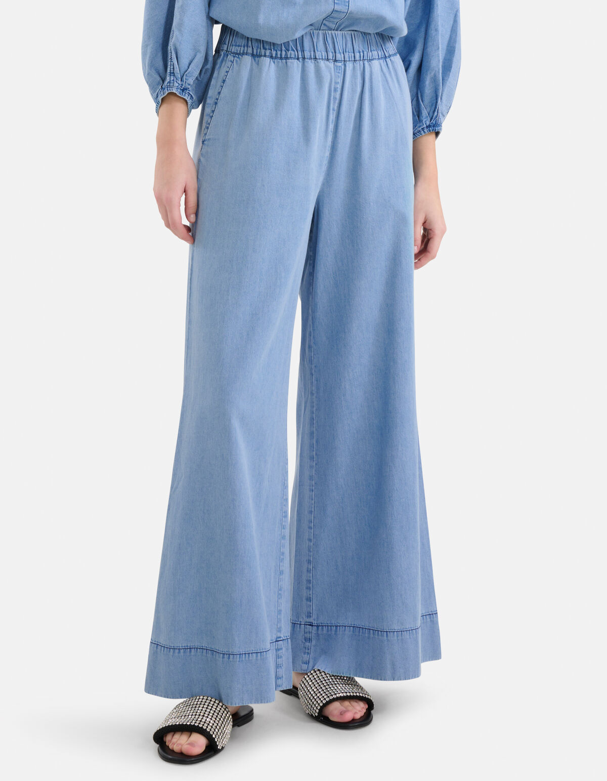 Palazzo Broek Blauw By Mieke SHOEBY WOMEN