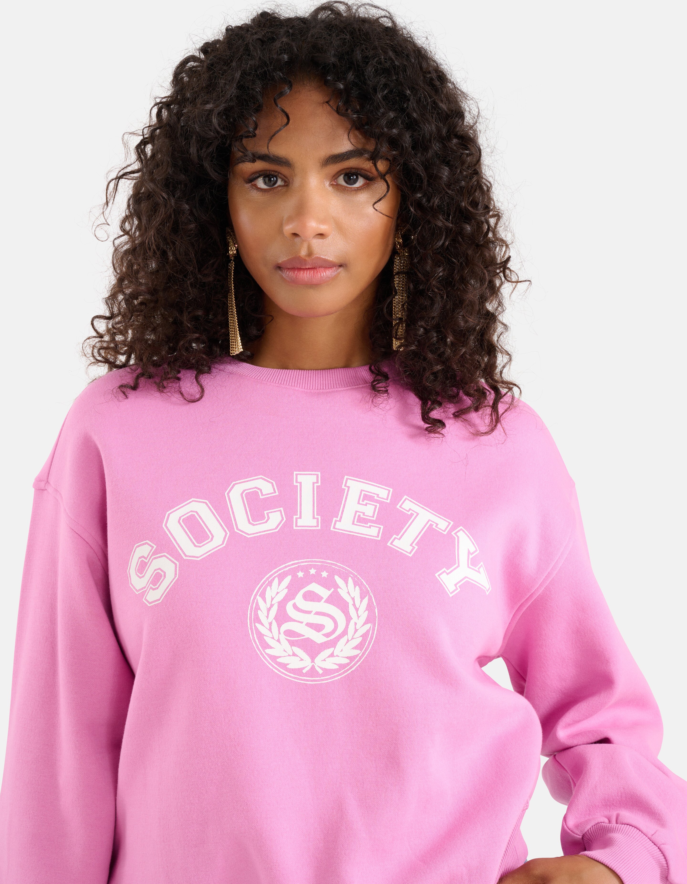 Artwork Sweater Roze SHOEBY WOMEN