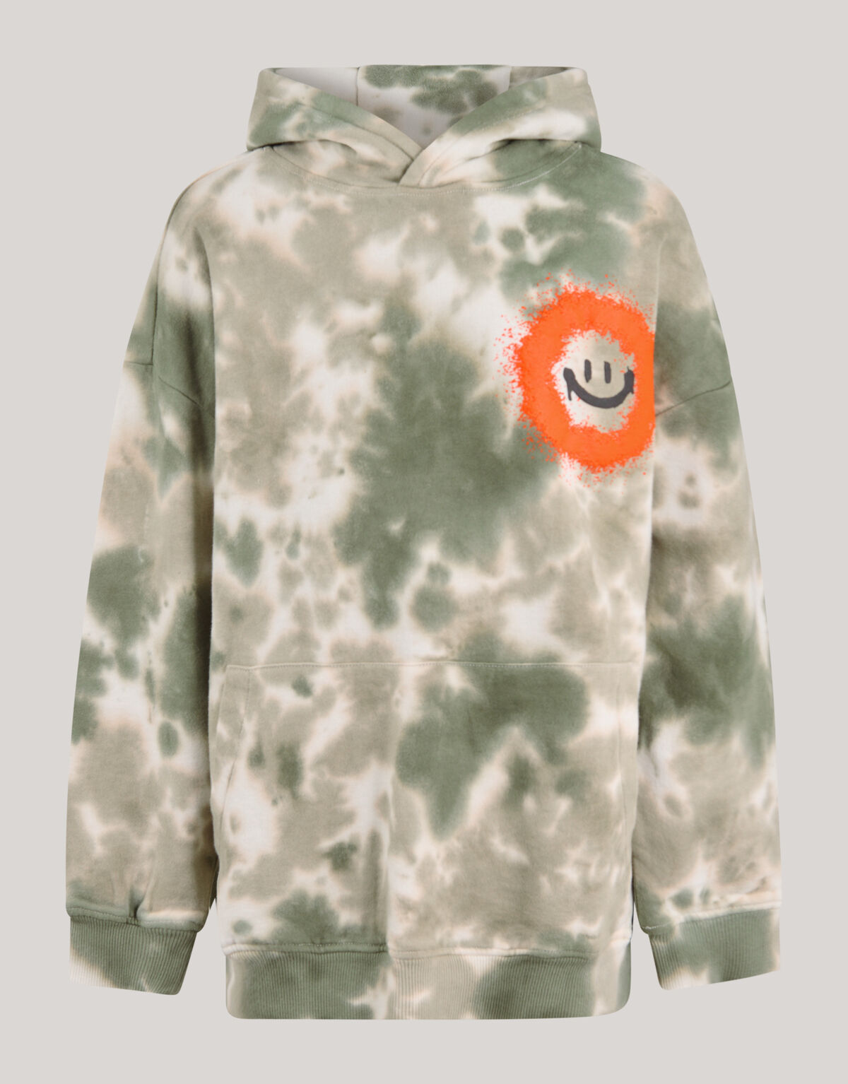 Tie Dye Hoodie Groen SHOEBY BOYS