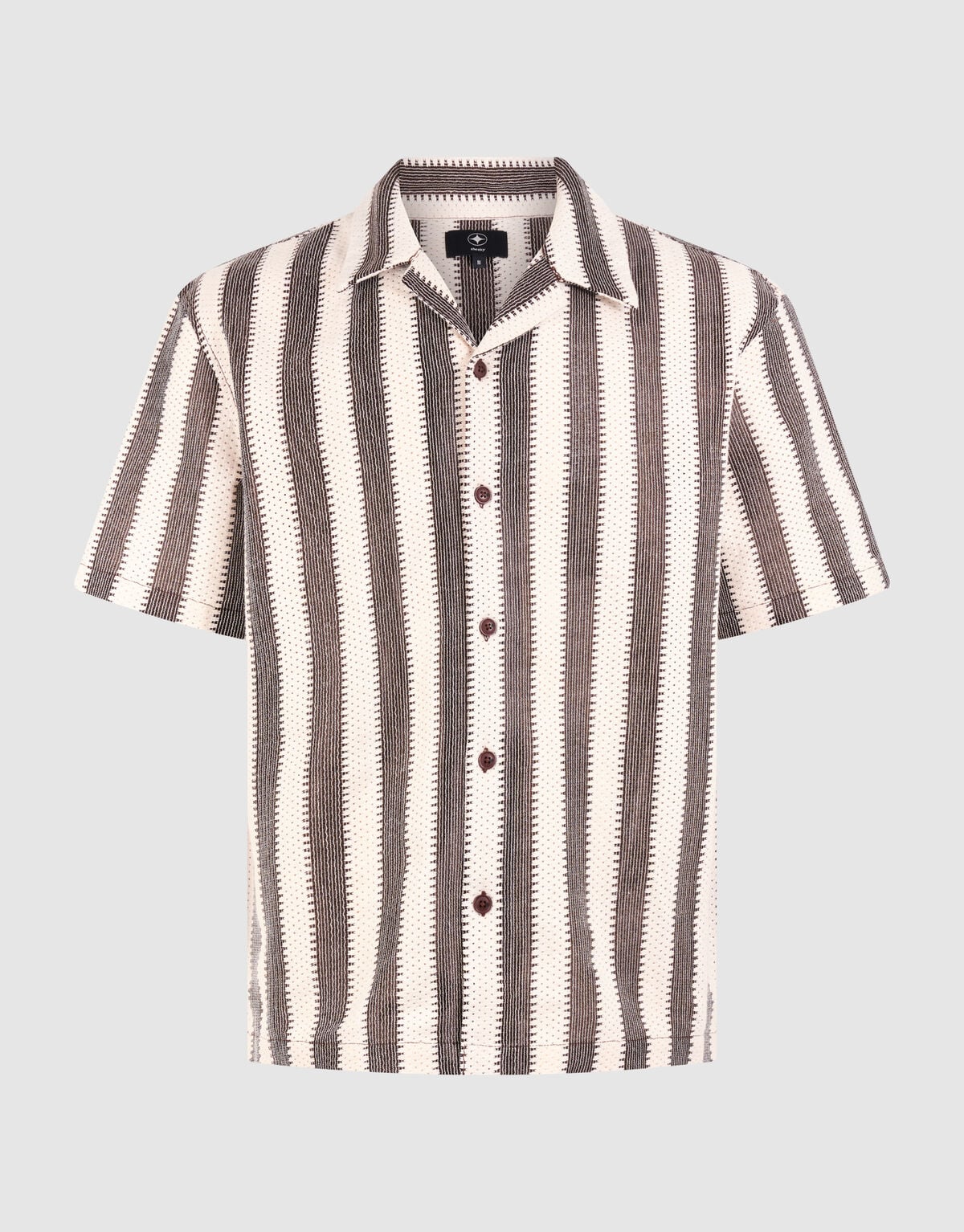 Relaxed Fit Crochet Overshirt SHOEBY MEN