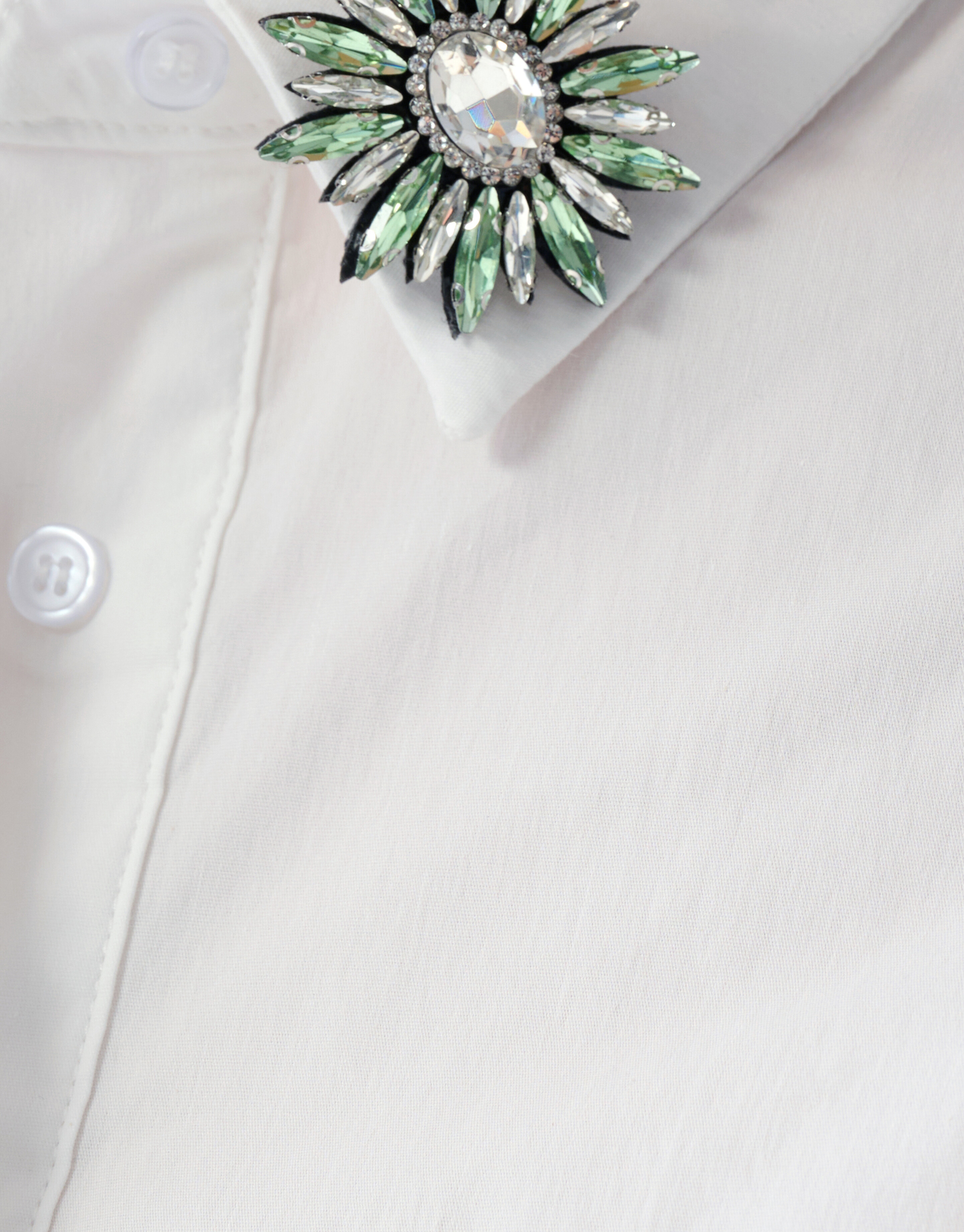 Wijde Blouse Wit By Mieke SHOEBY WOMEN