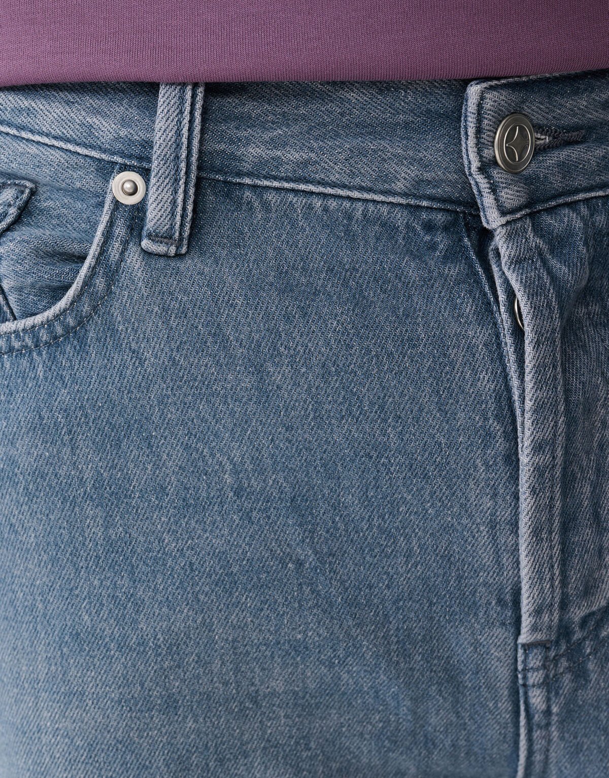 Relaxed Fit Jeans Blauw/Grijs SHOEBY MEN