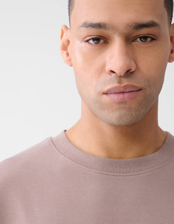 Artwork T-shirt Lichtbruin SHOEBY MEN