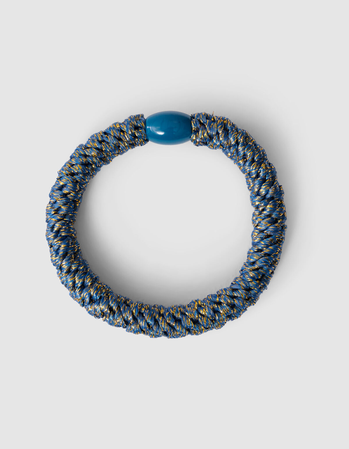 Lurex Haarelastiek Blauw SHOEBY ACCESSOIRES