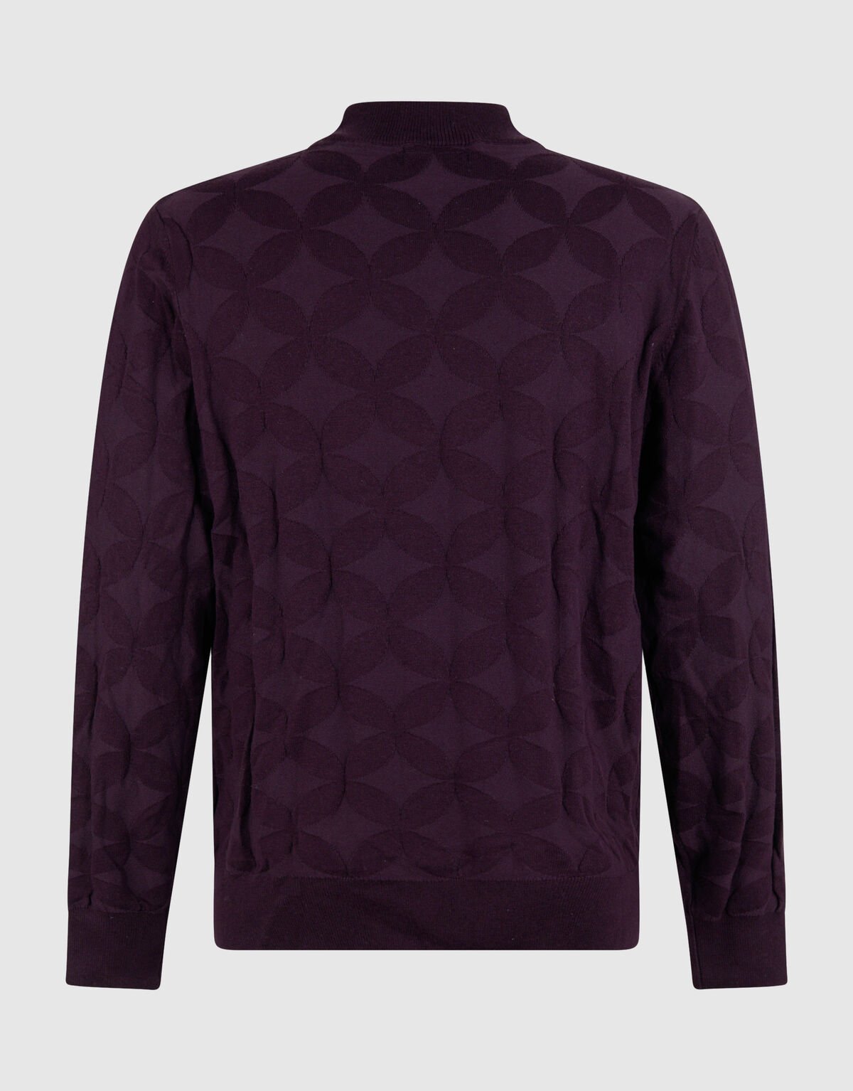 Sparkle Gebreide Trui Donkerrood SHOEBY MEN