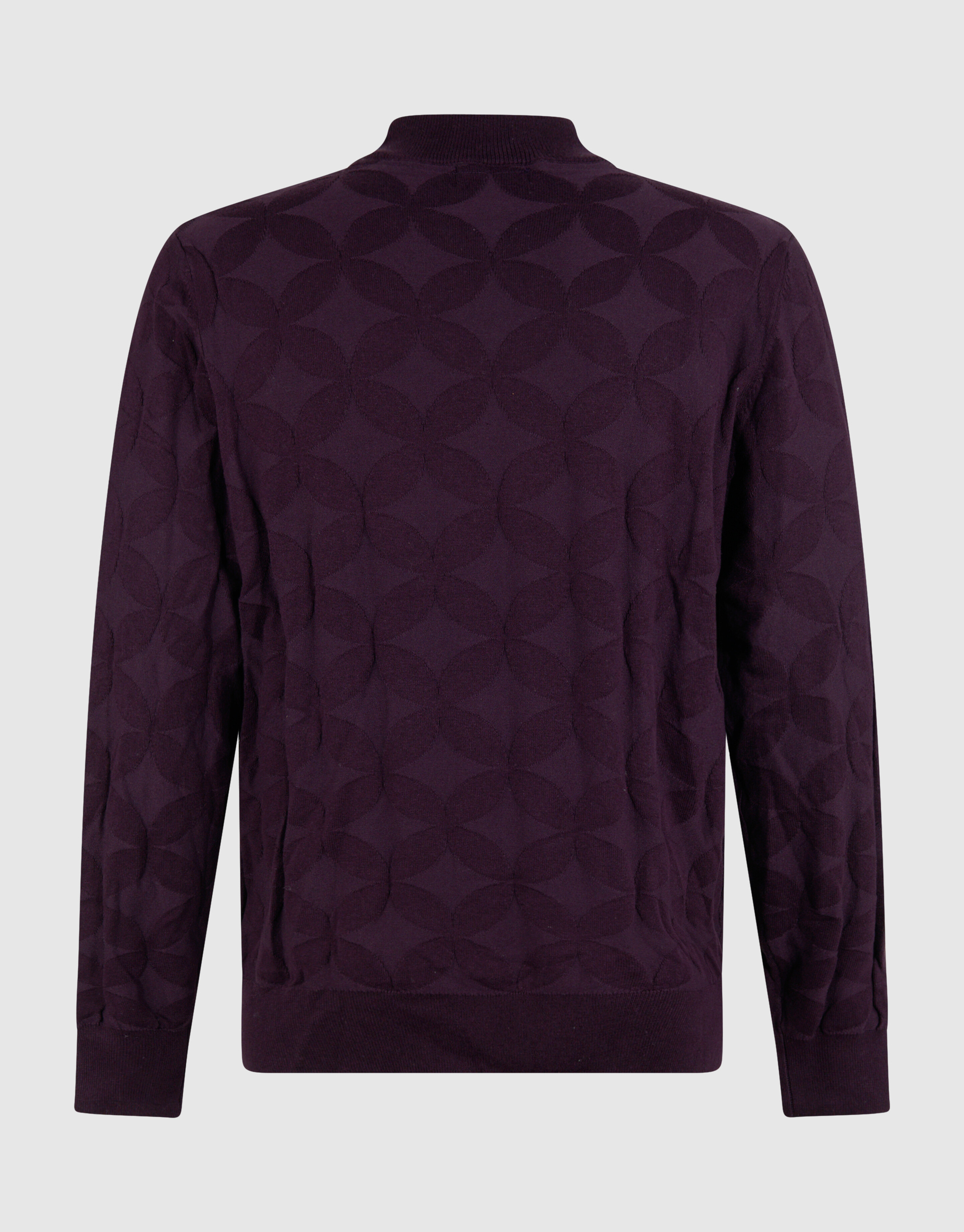 Sparkle Gebreide Trui Donkerrood SHOEBY MEN