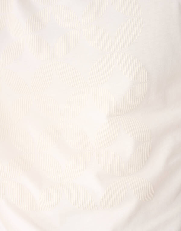 Stripe Artwork T-shirt Gebroken Wit SHOEBY MEN