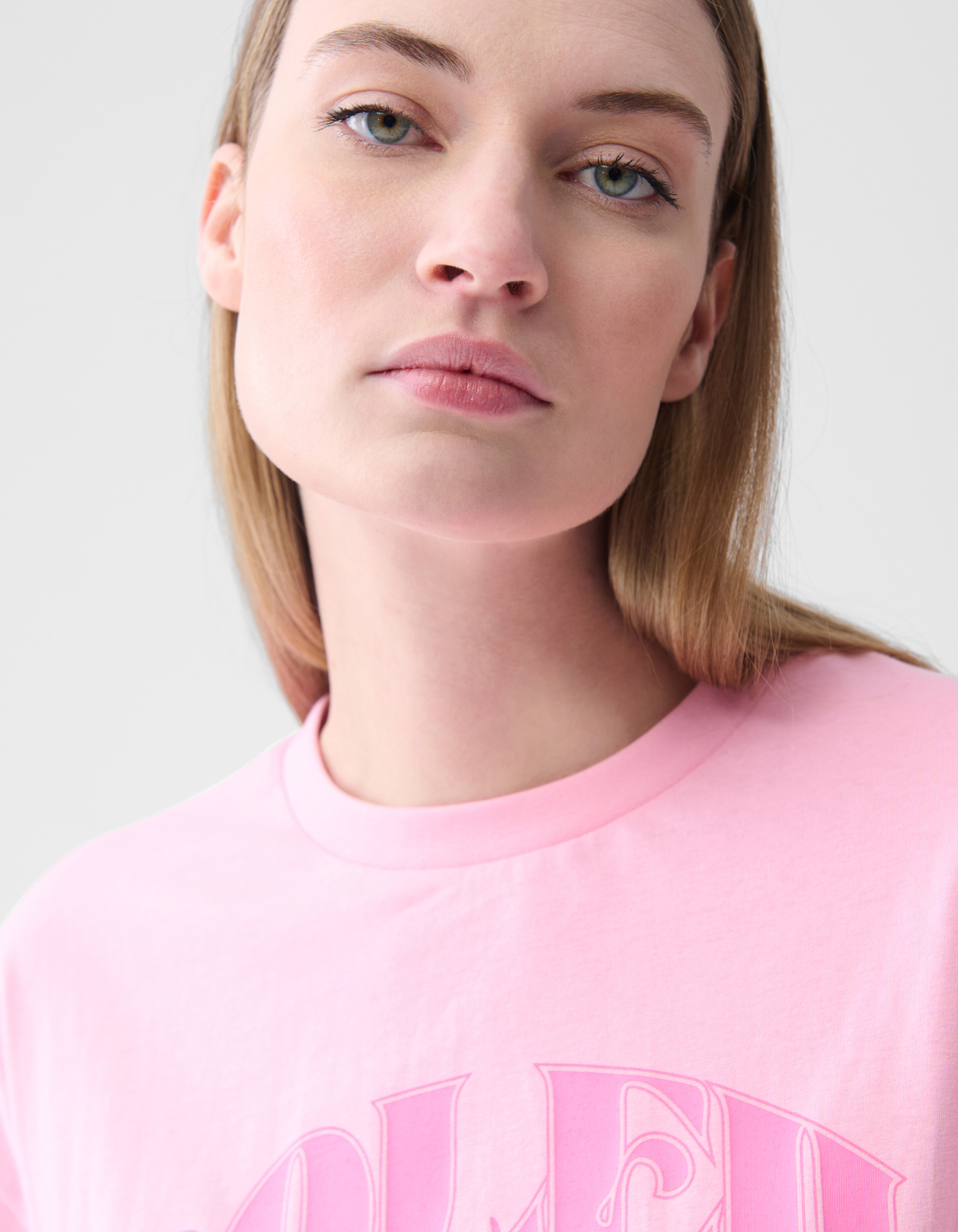 Soleil Artwork T-shirt Roze SHOEBY WOMEN