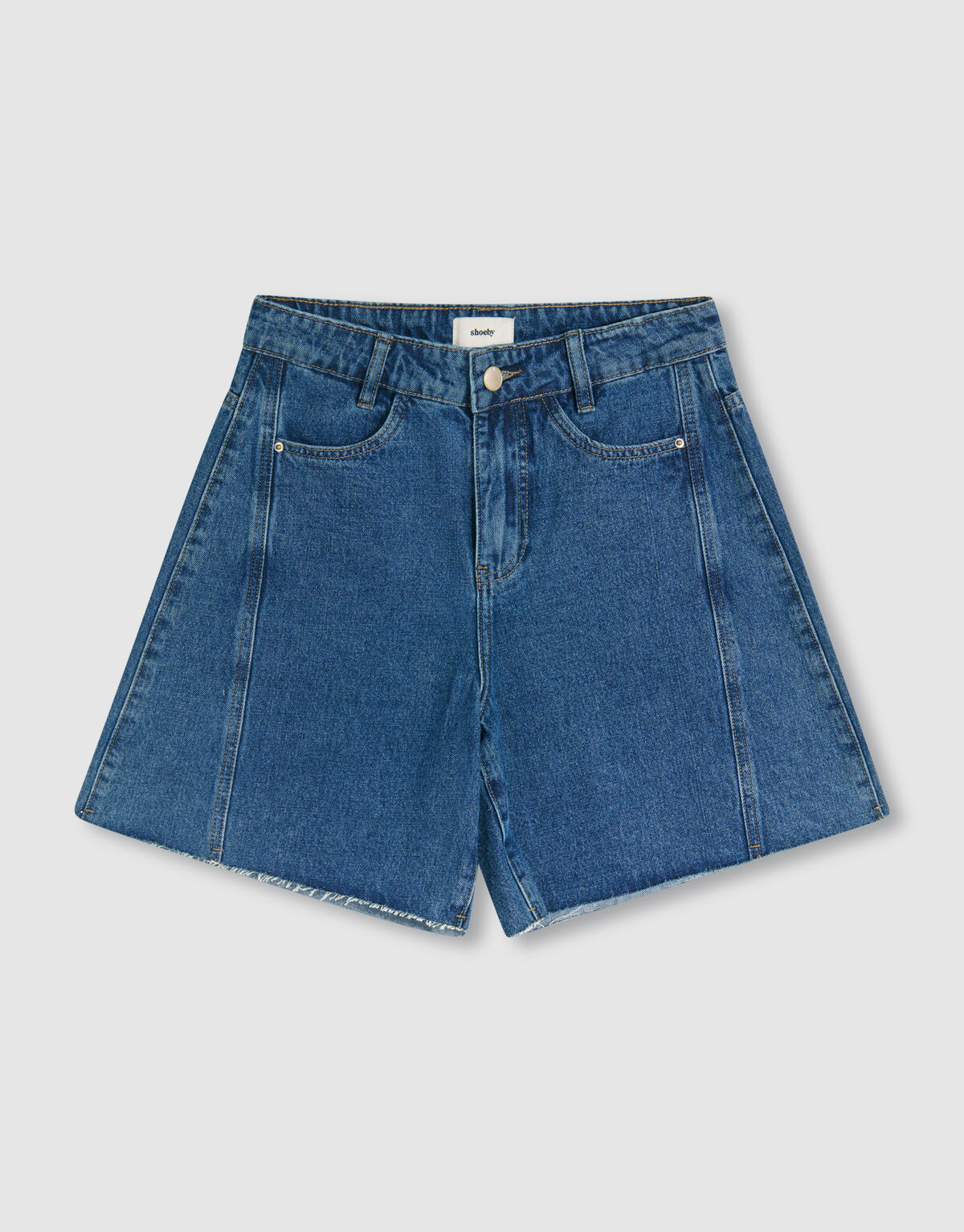 Denim Short Donkerblauw SHOEBY WOMEN
