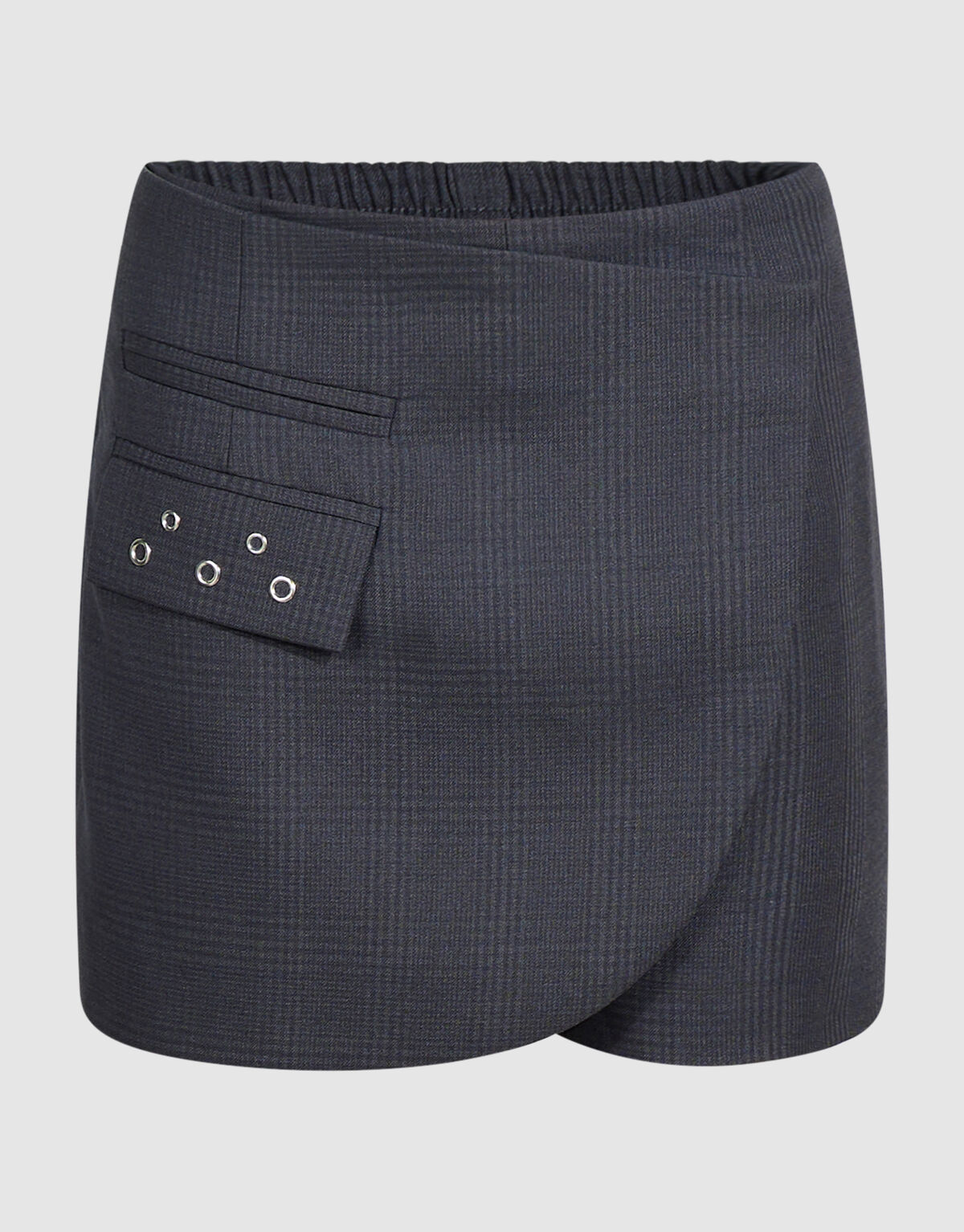 Eyelet Skort Grijs SHOEBY GIRLS