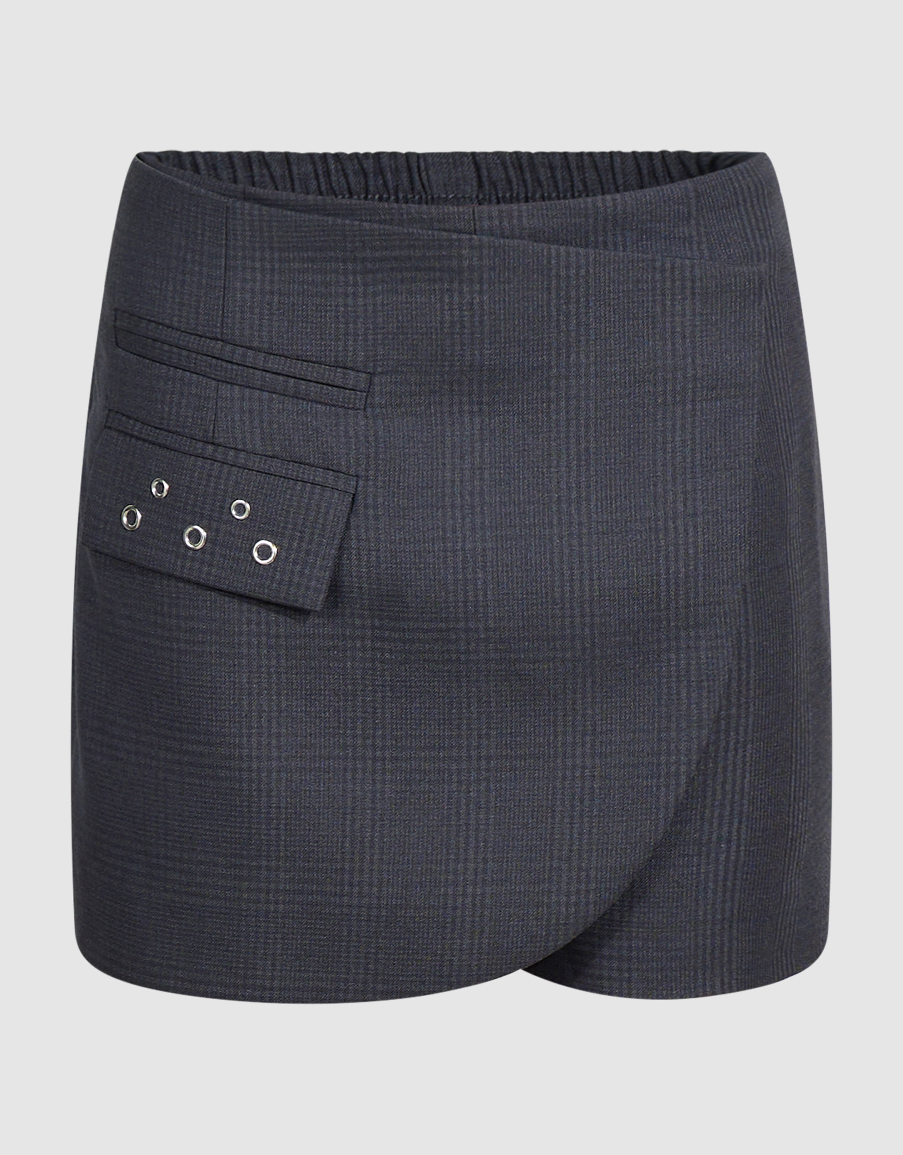 Eyelet Skort Grijs SHOEBY GIRLS