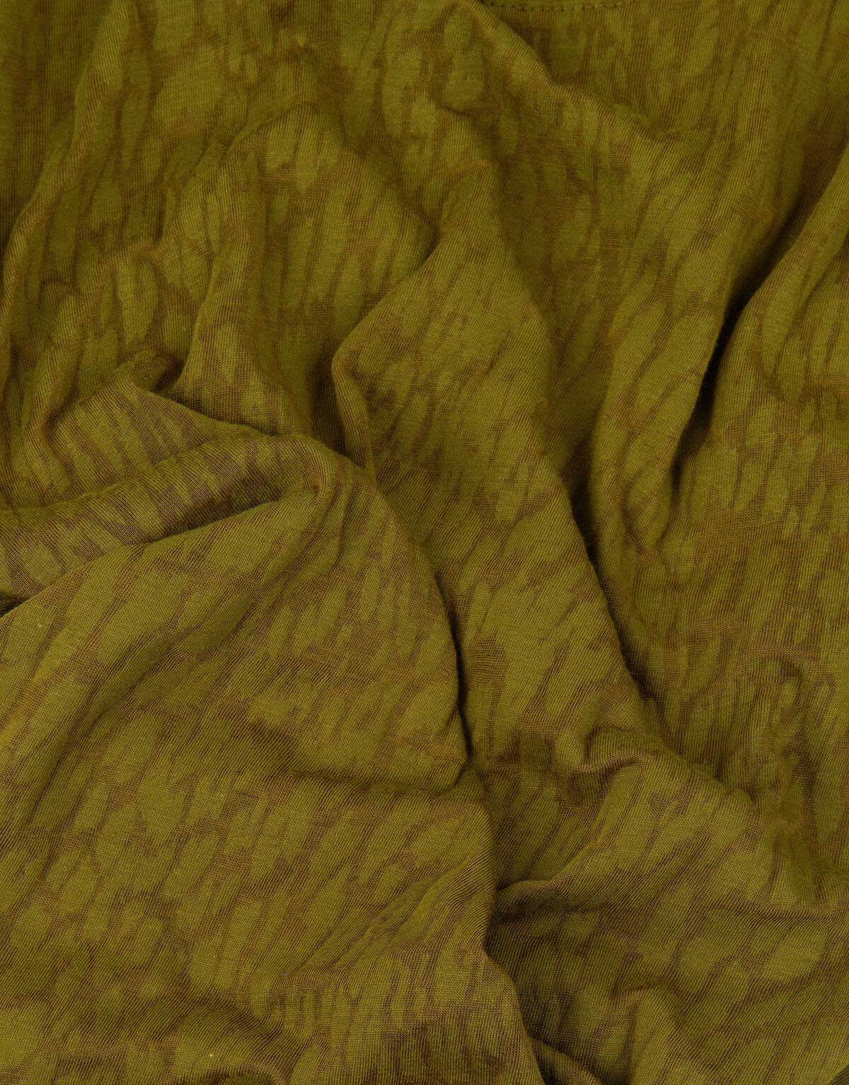 Burn Out T-shirt Donkergroen SHOEBY WOMEN