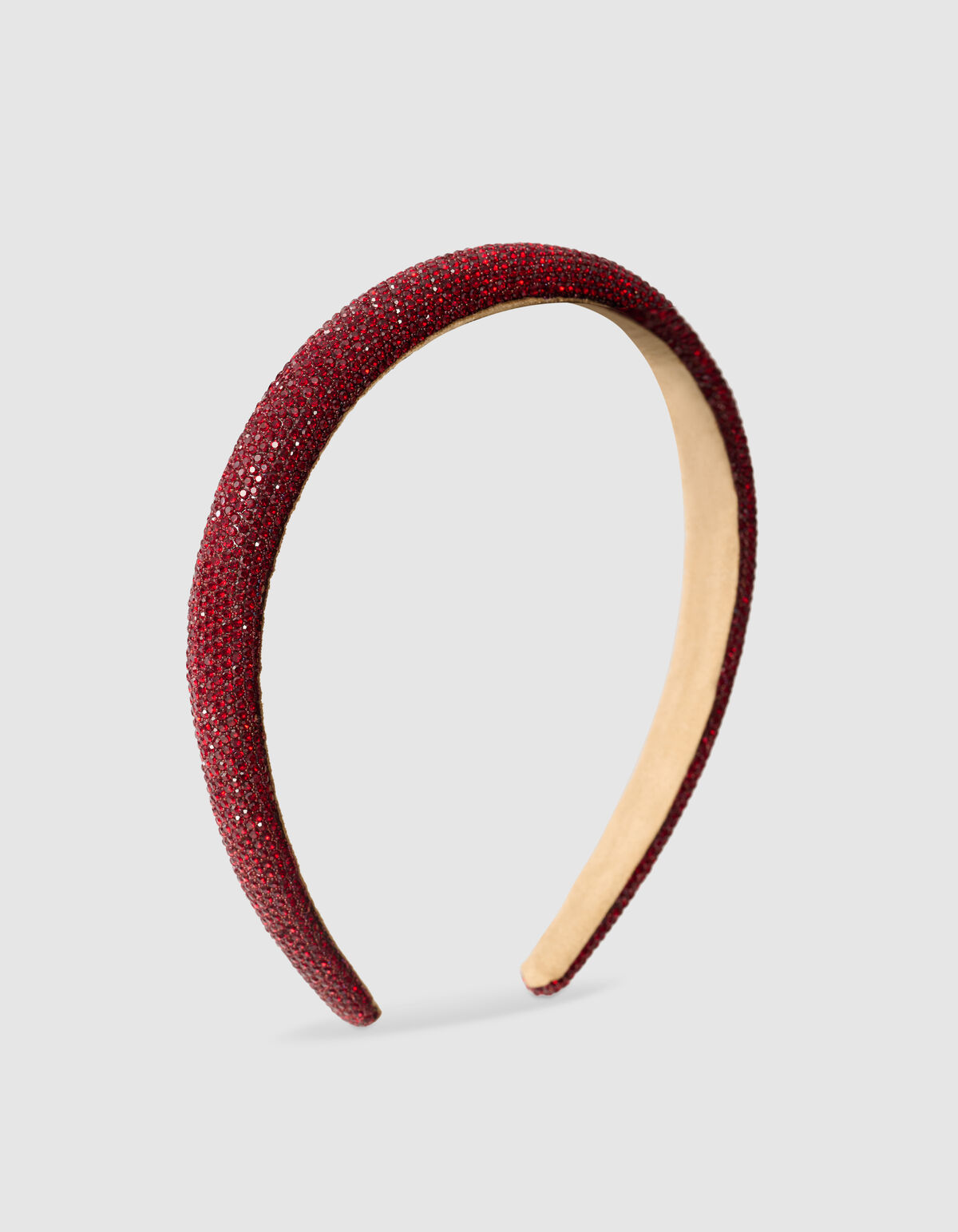 Strass Haarband Donkerrood SHOEBY ACCESSOIRES