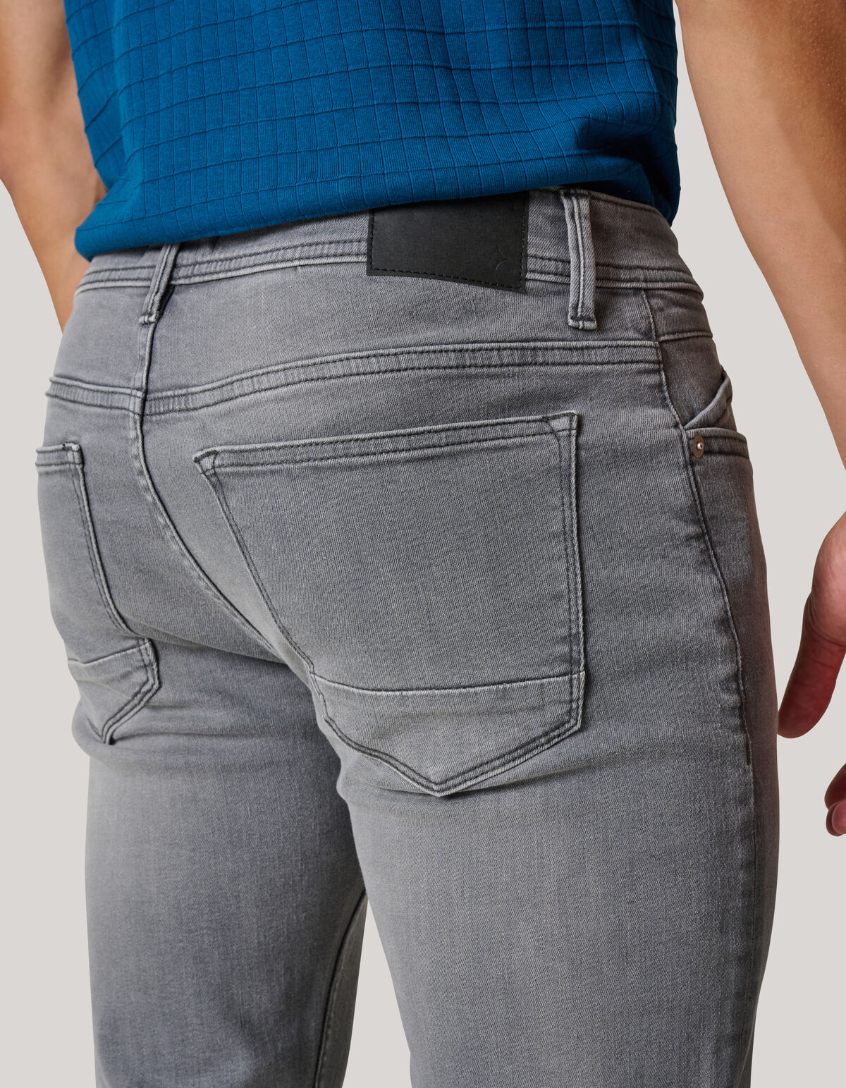 Straight Jeans Grijs L34 SHOEBY MEN