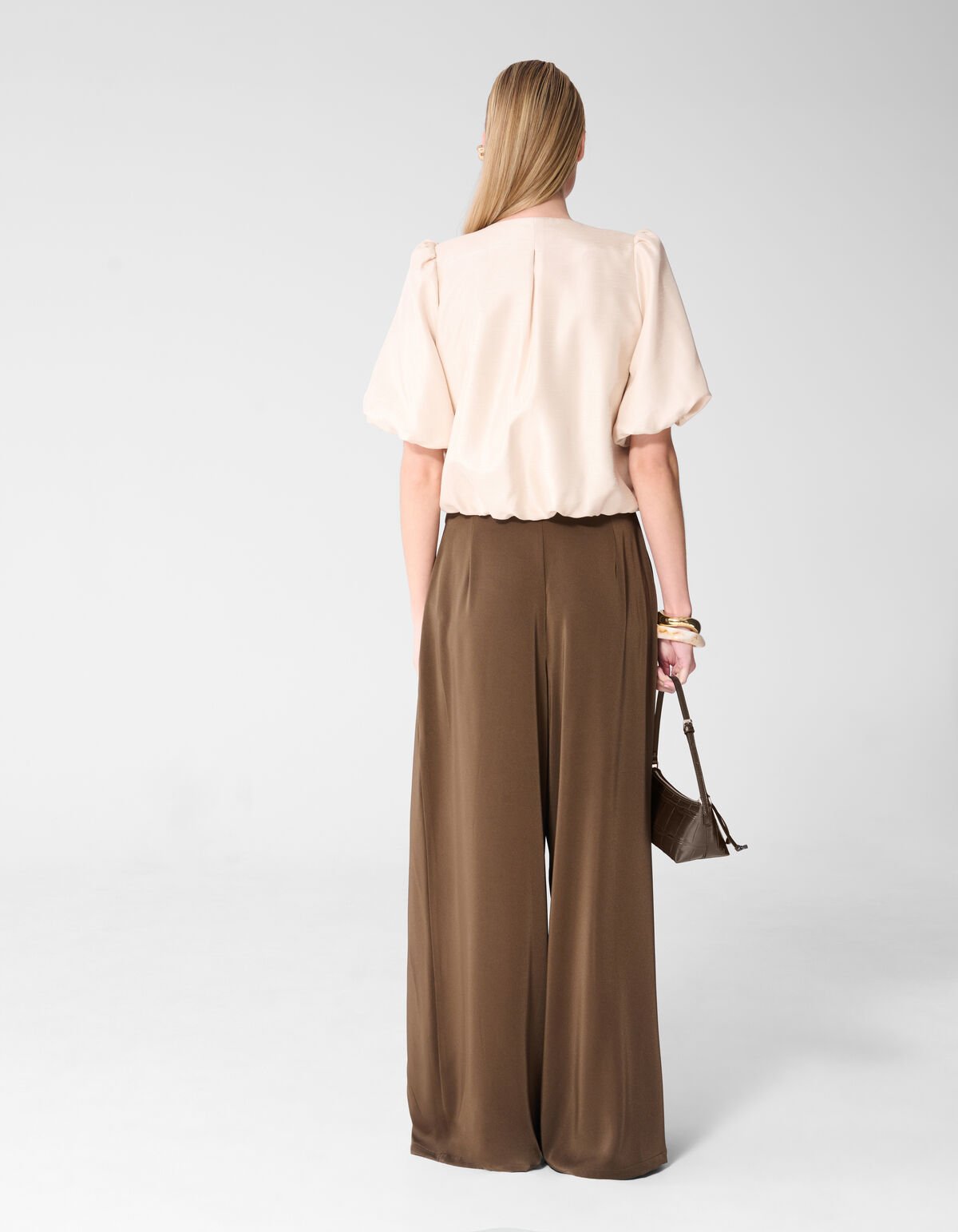 Button Blouse Gebroken Wit By Fred SHOEBY WOMEN